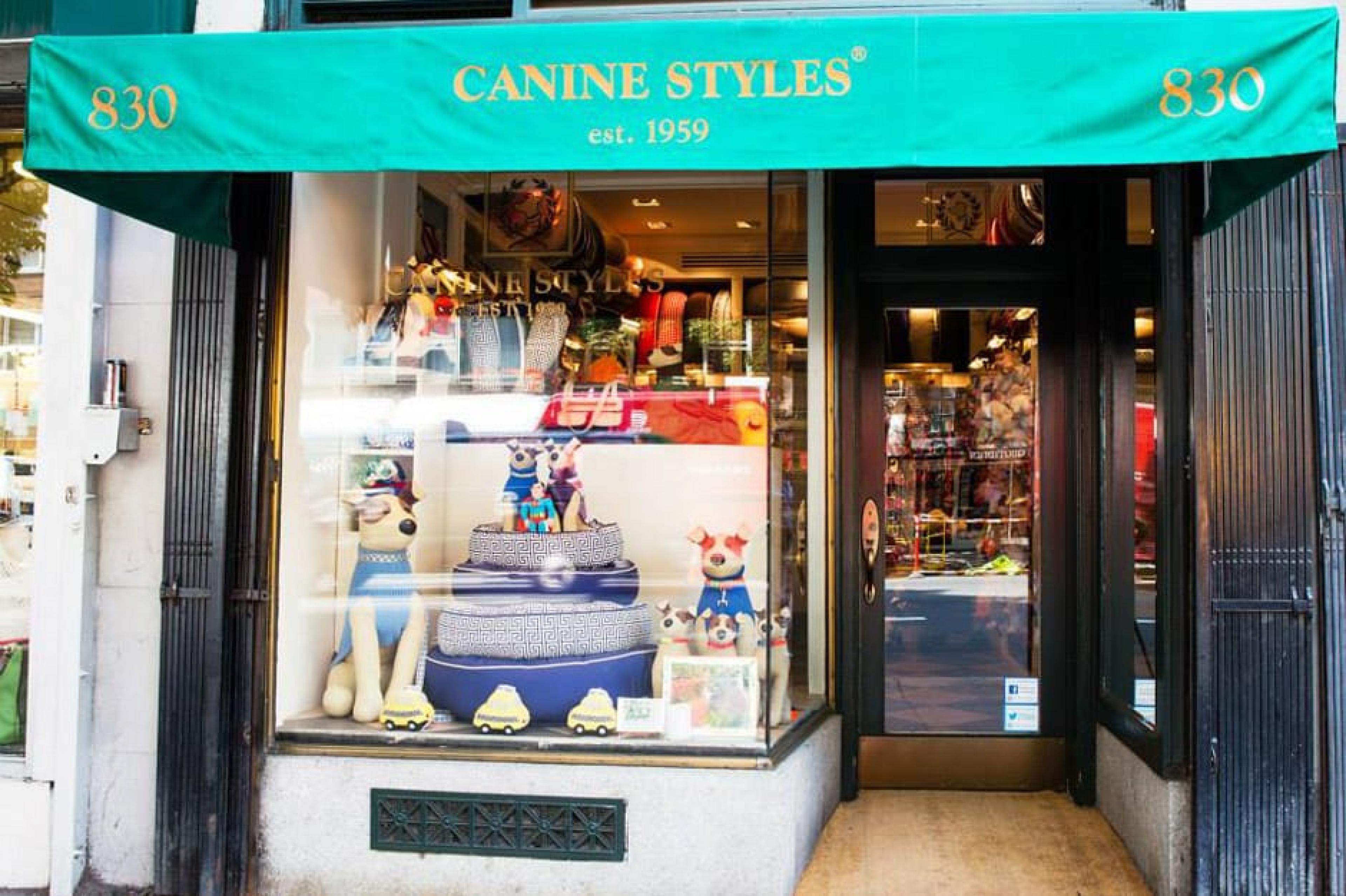 Canine Style boutique in New York City