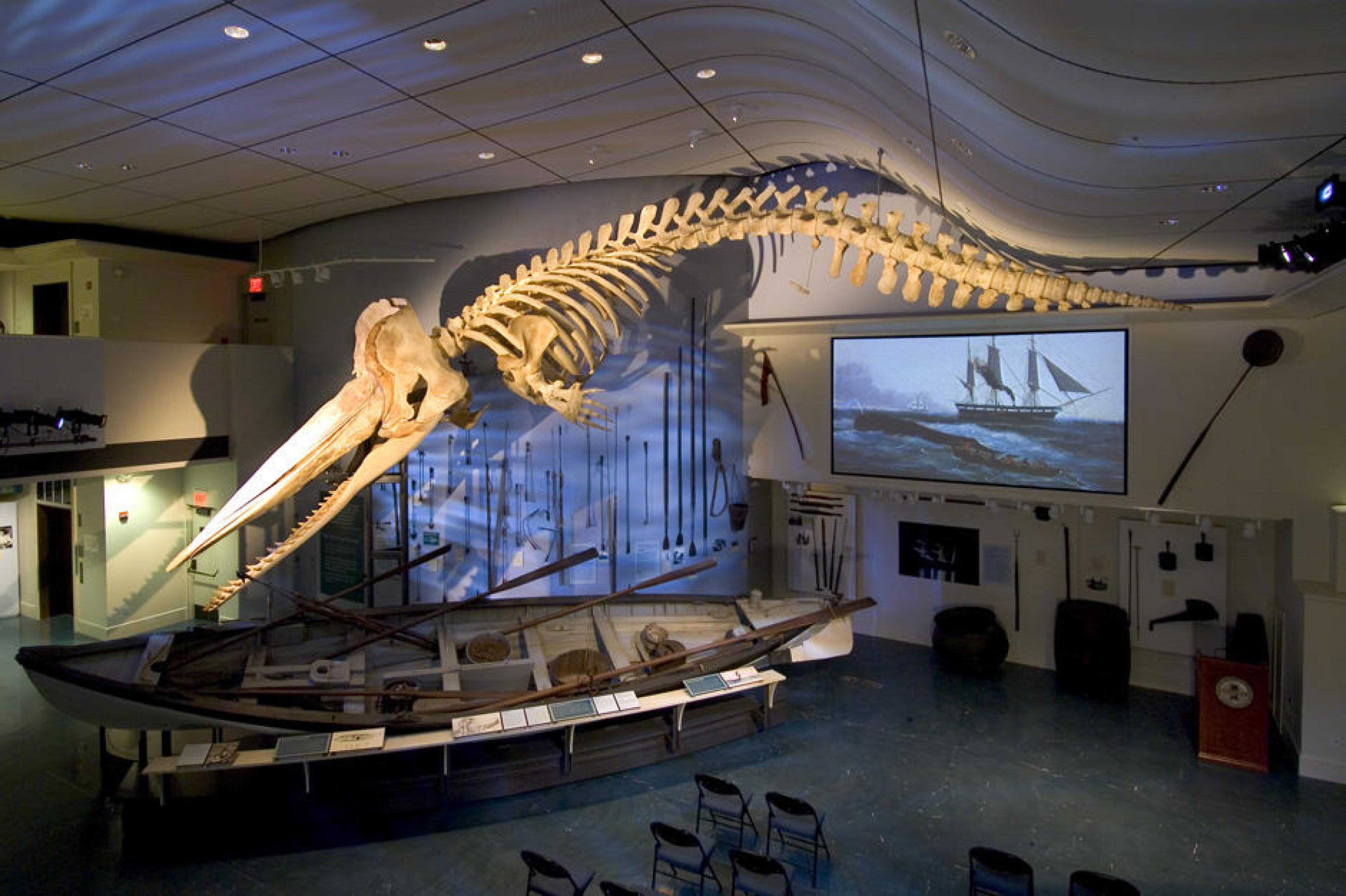 Interior View - Whaling Museum,Nantucket, New England
