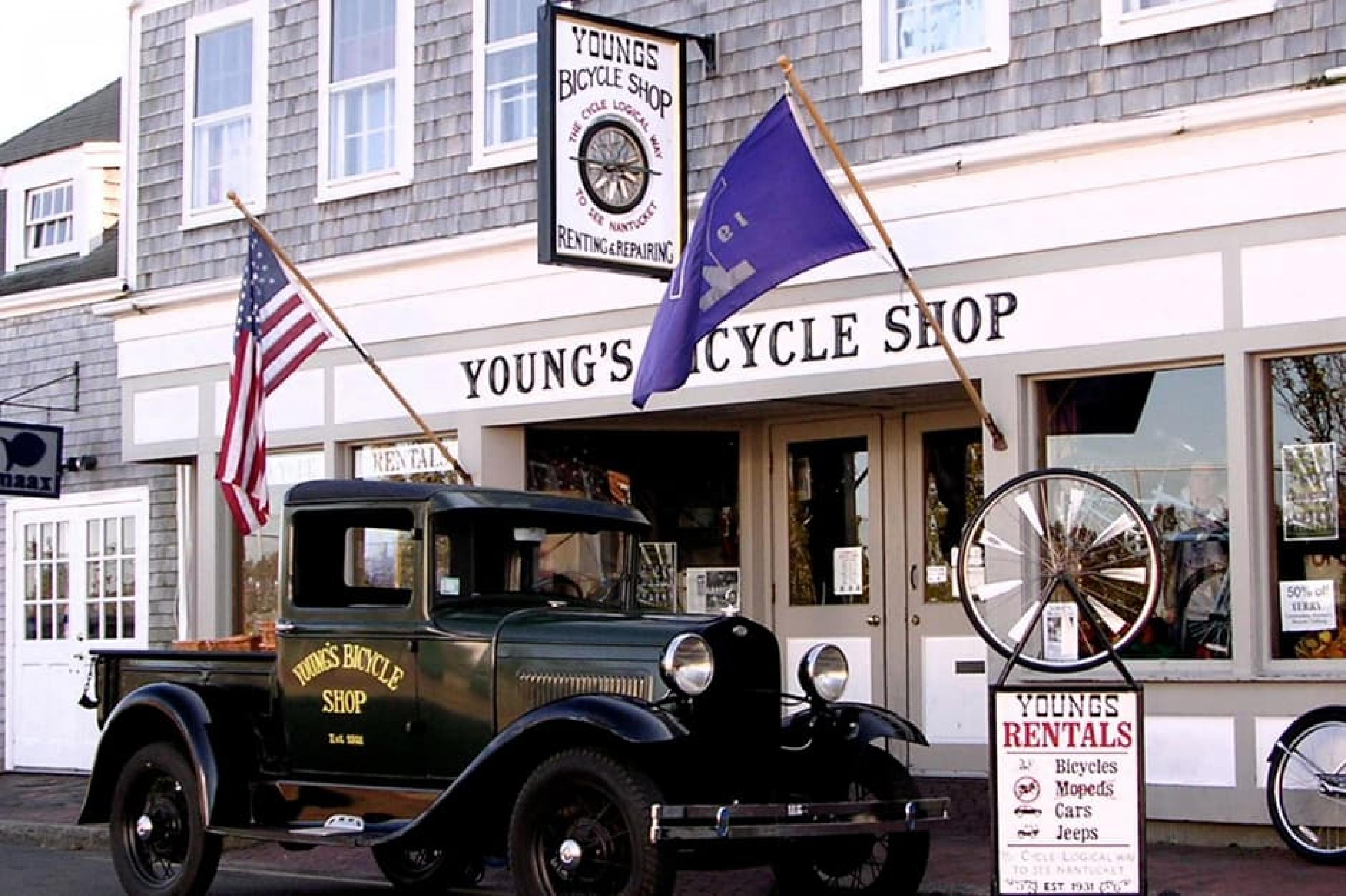 Exterior View - Rent a Bike,Nantucket, New England