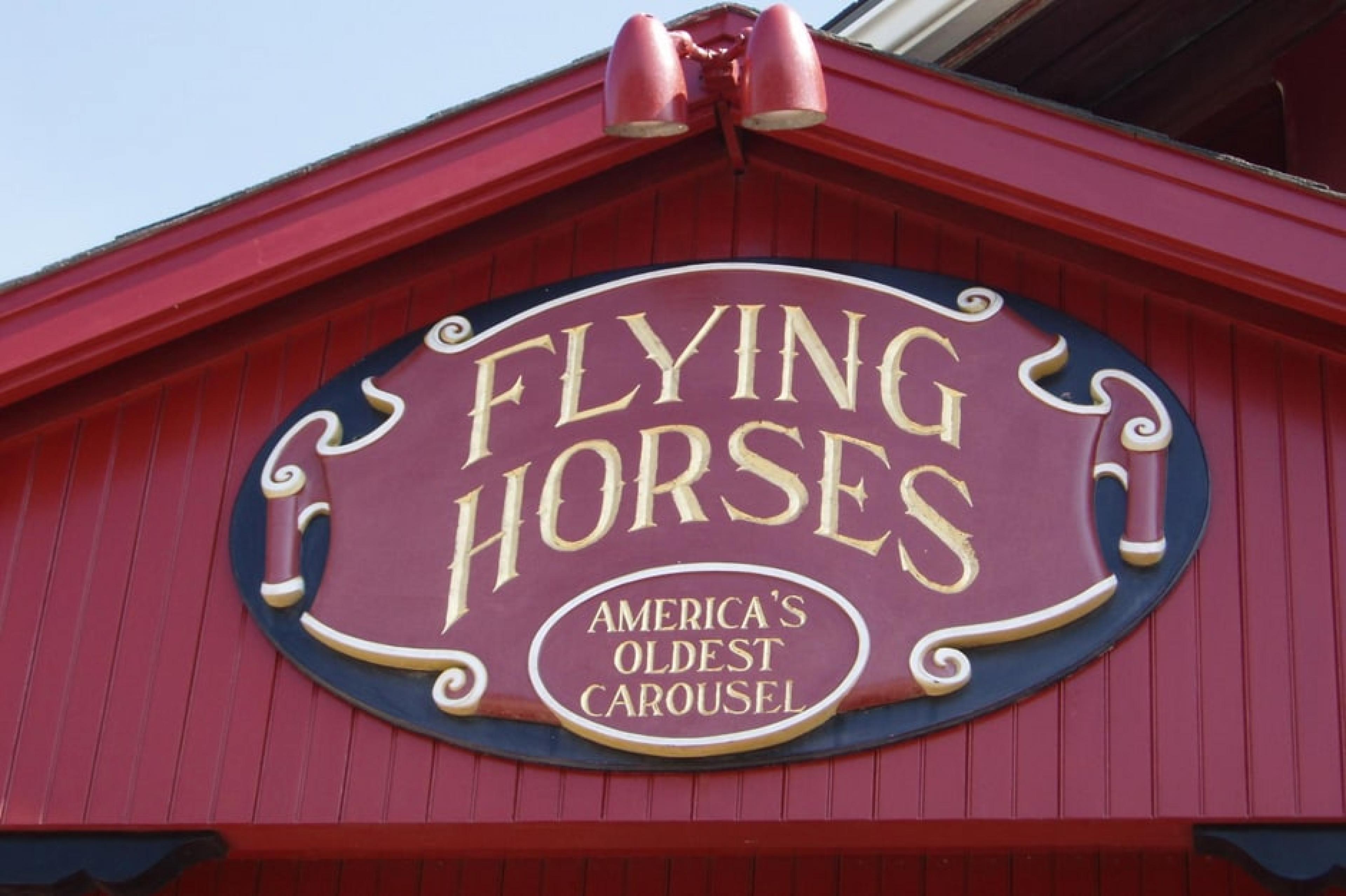 Exterior View - Flying Horses Carousel,Flying Horses Carousel