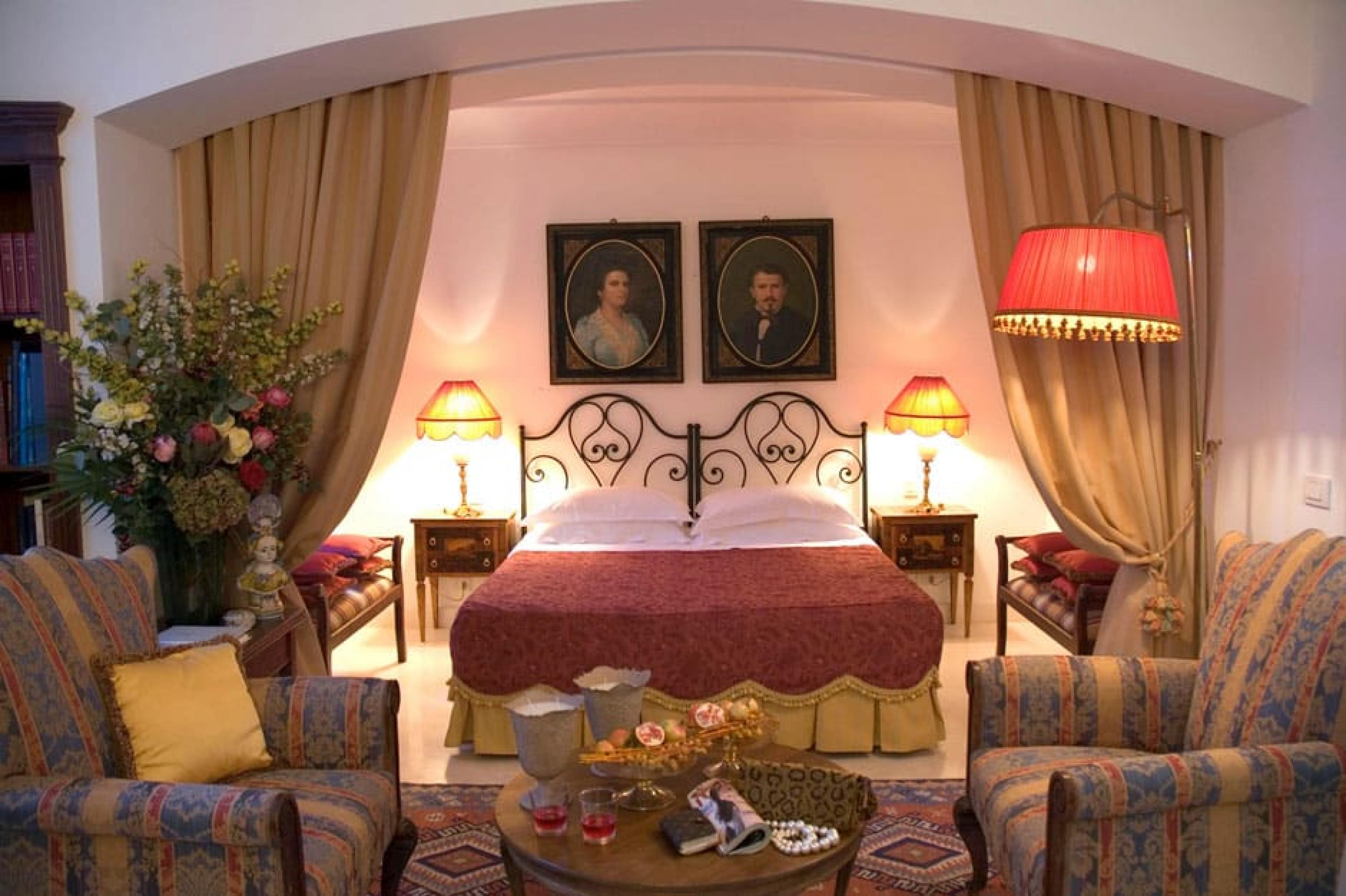 Bedroom at Masseria San Domenico, Puglia, Italy