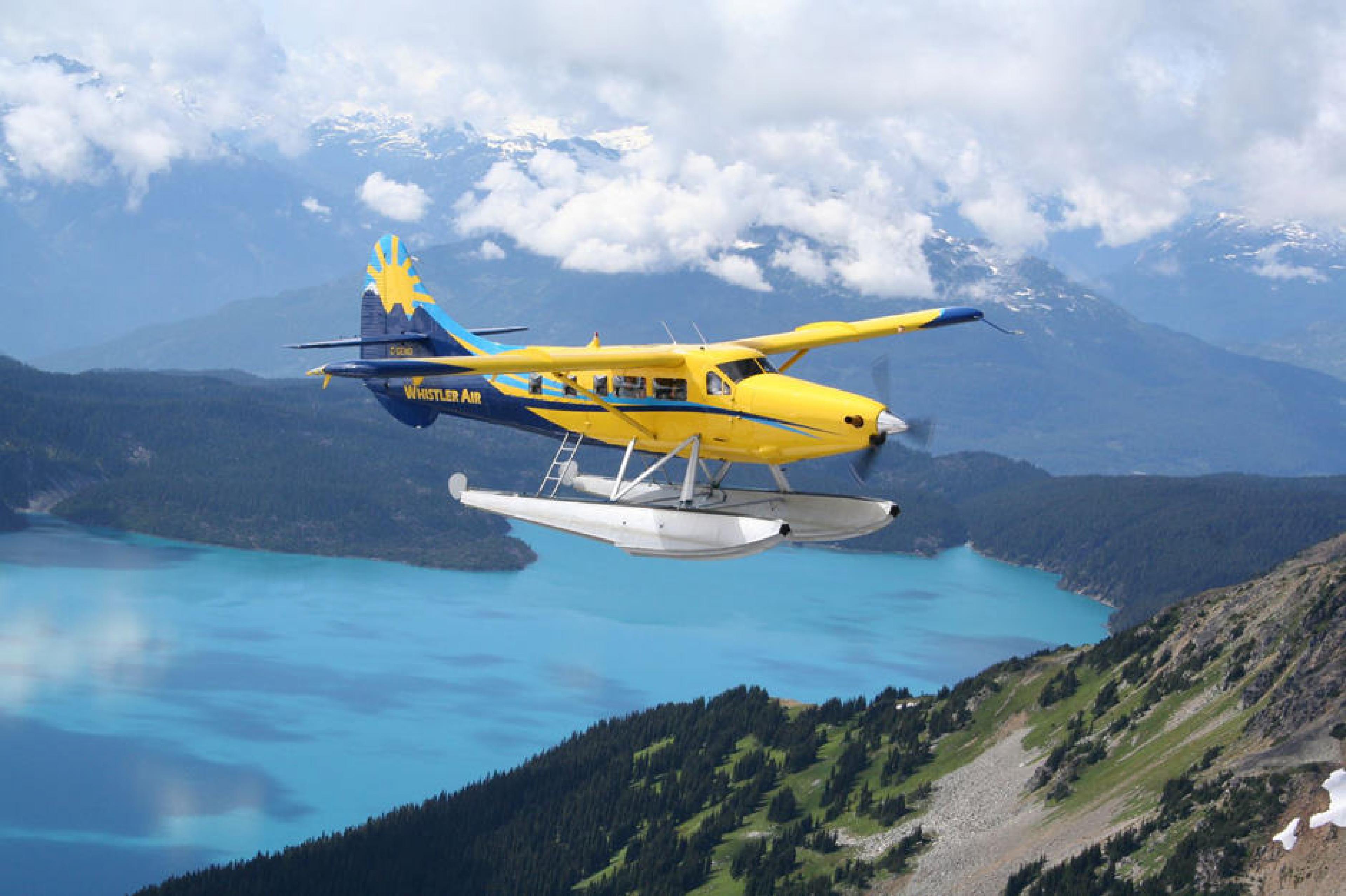 Plane at Floatplane Trip, Vancouver, Canada - Courtesy Harbour Air