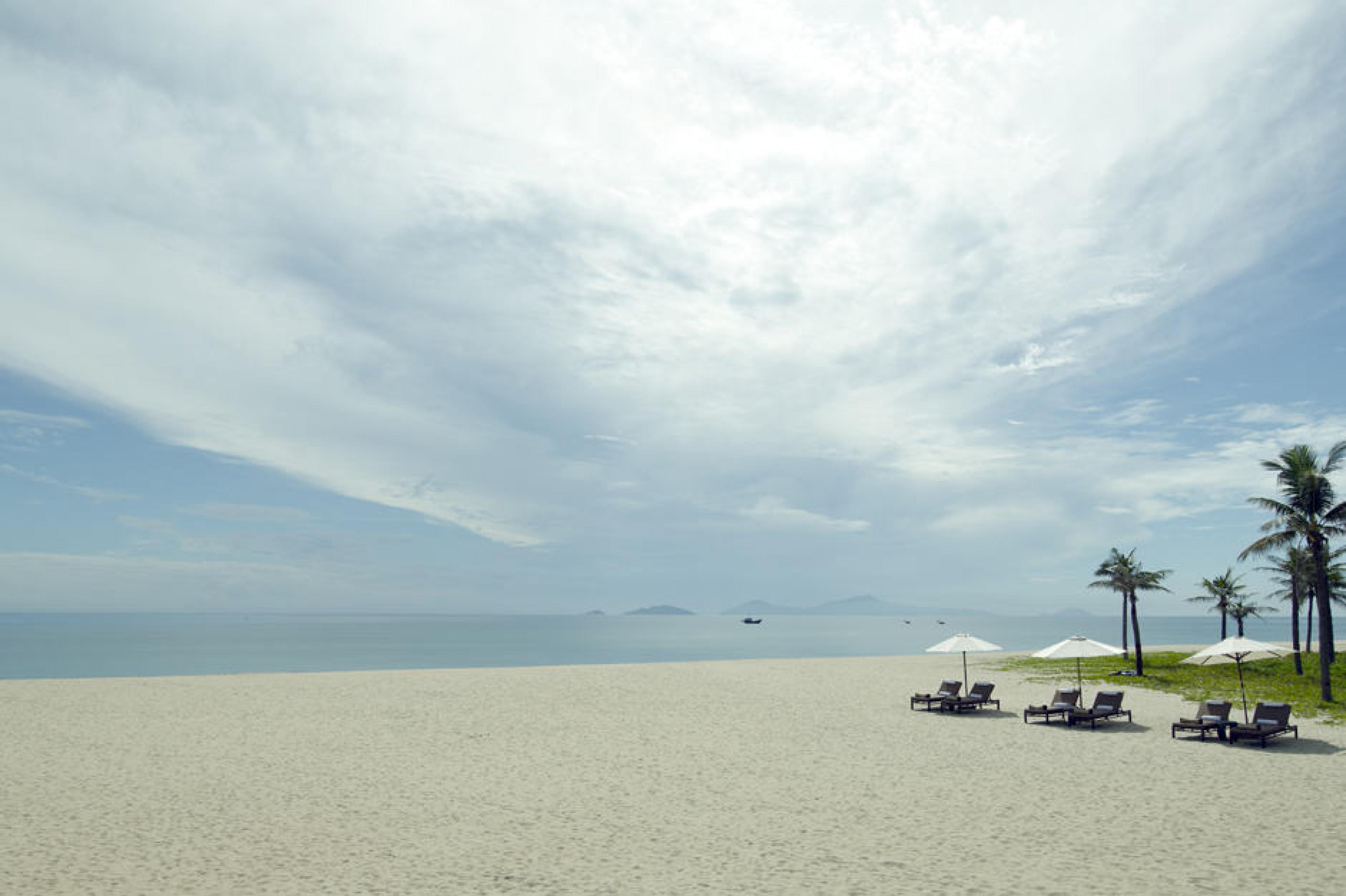 Beach at Nam Hai, Vietnam