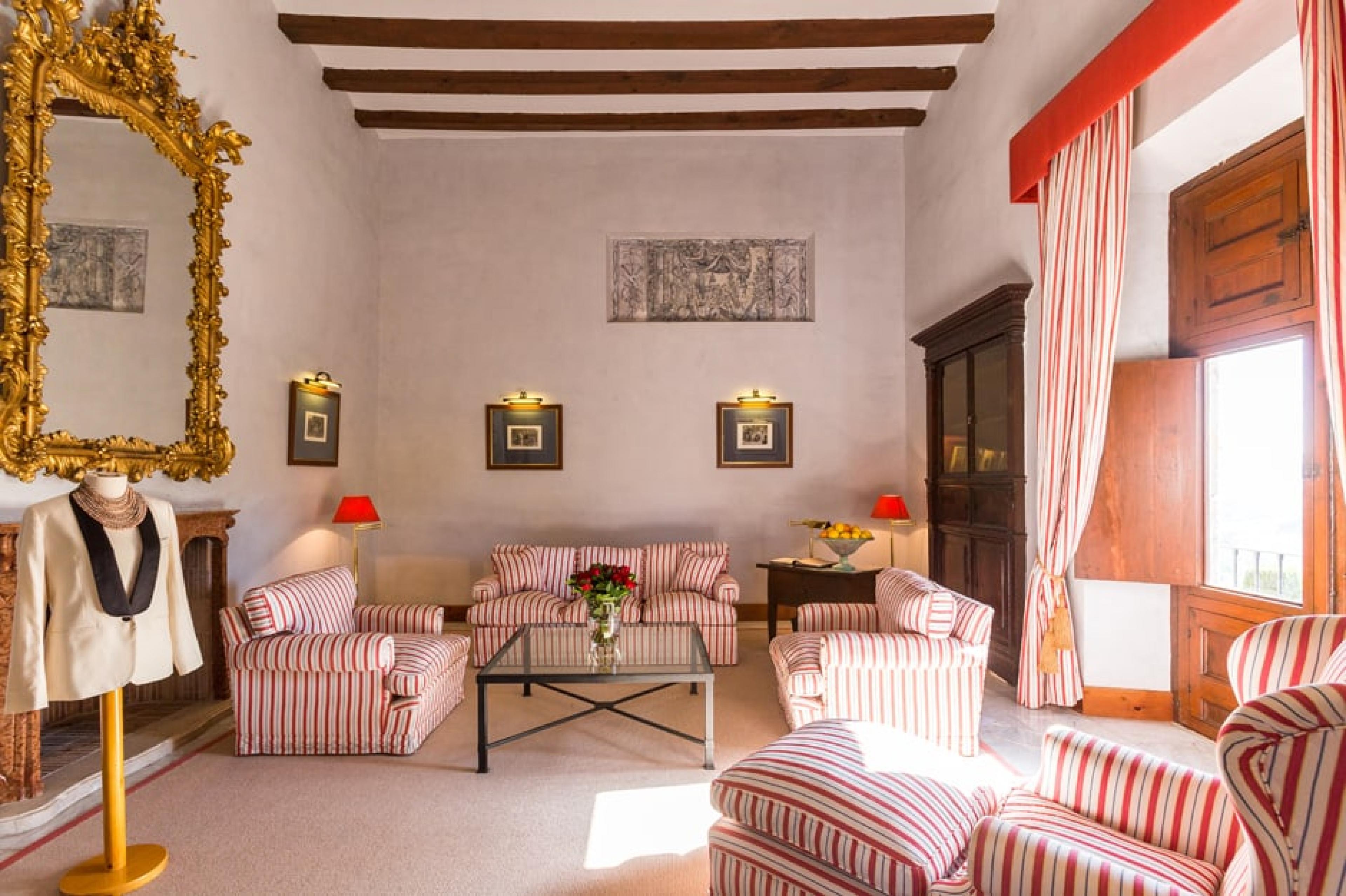 Living Room at Gran Hotel Son Net, Mallorca, Spain