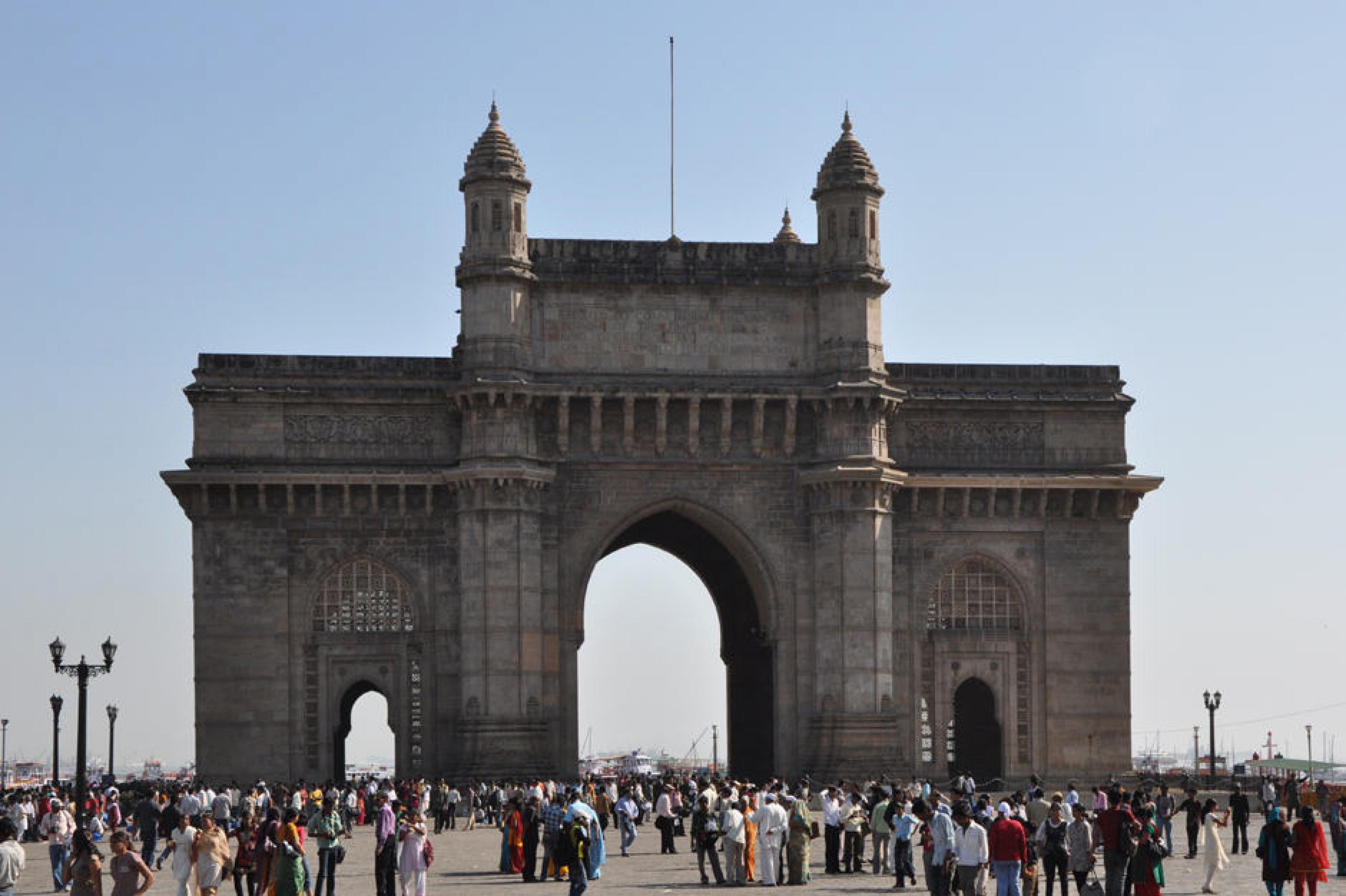 Exterior View - Gateway of India,Mumbai, India - Courtesy of Joe Ravi
