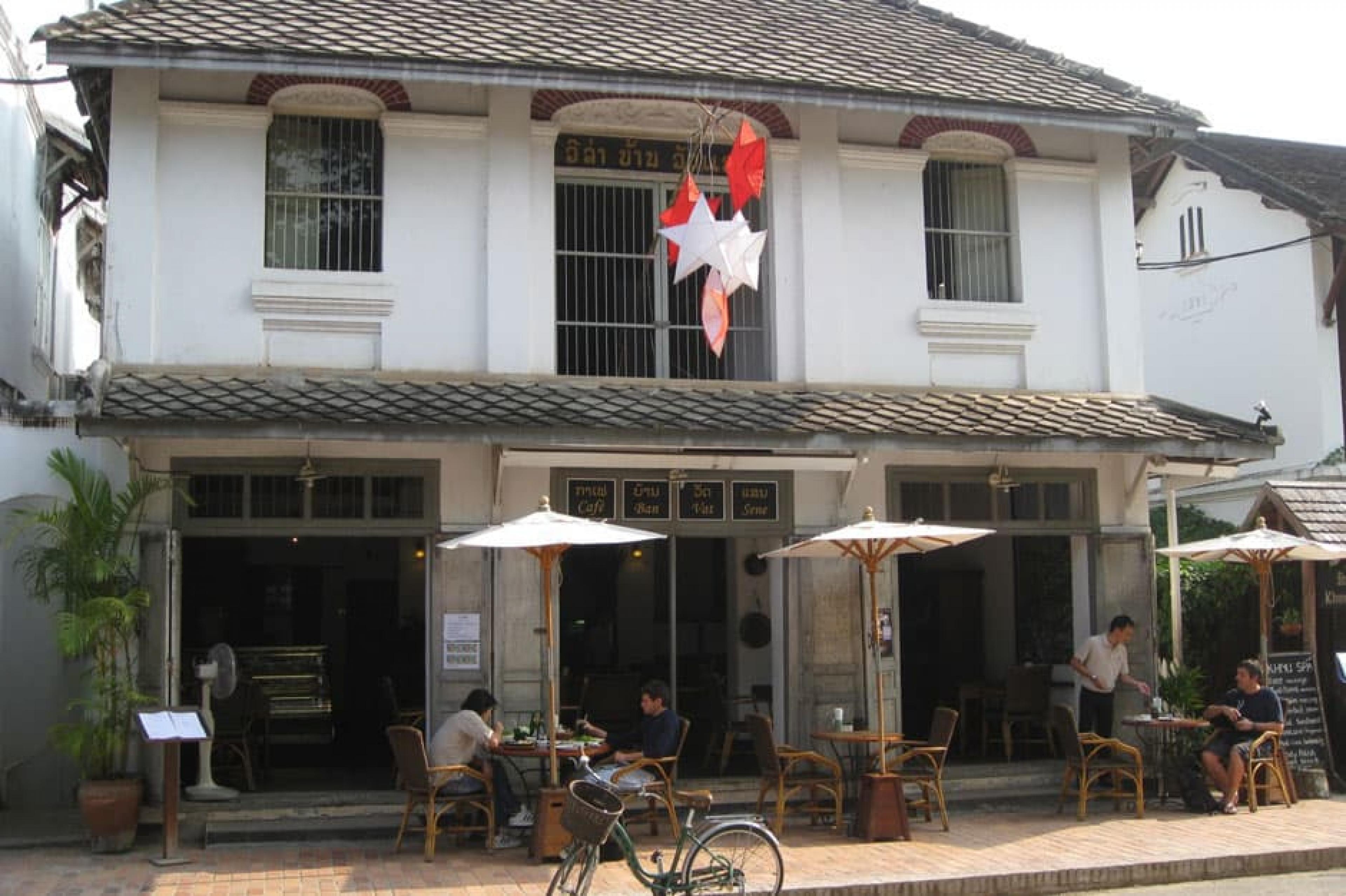 Exterior View - Café Ban Vat Sene, Luang Prabang, Laos