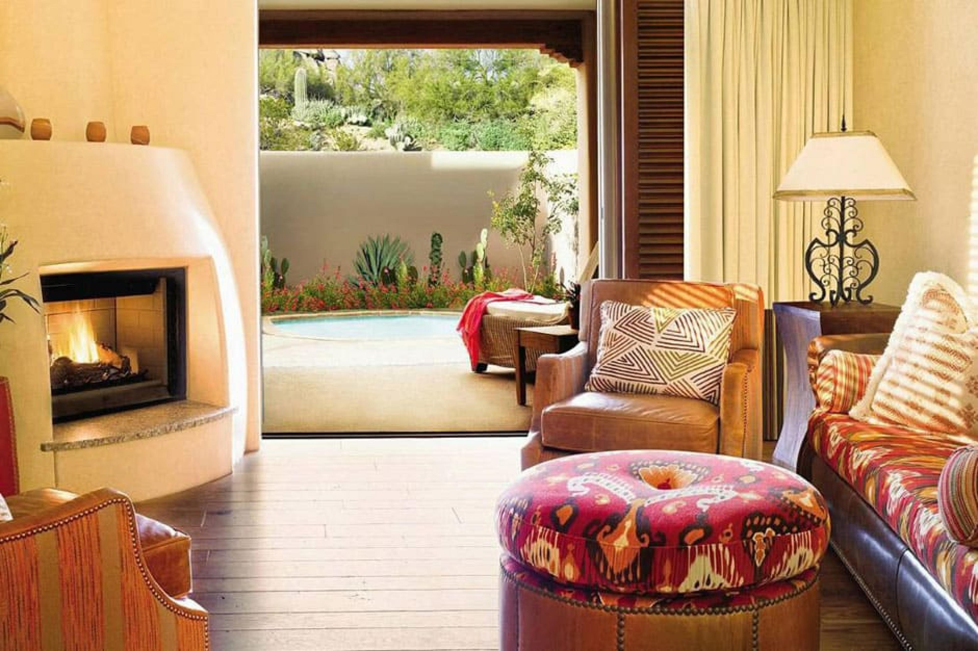 Living Room at Four Seasons Resort Scottsdale, Arizona, American West