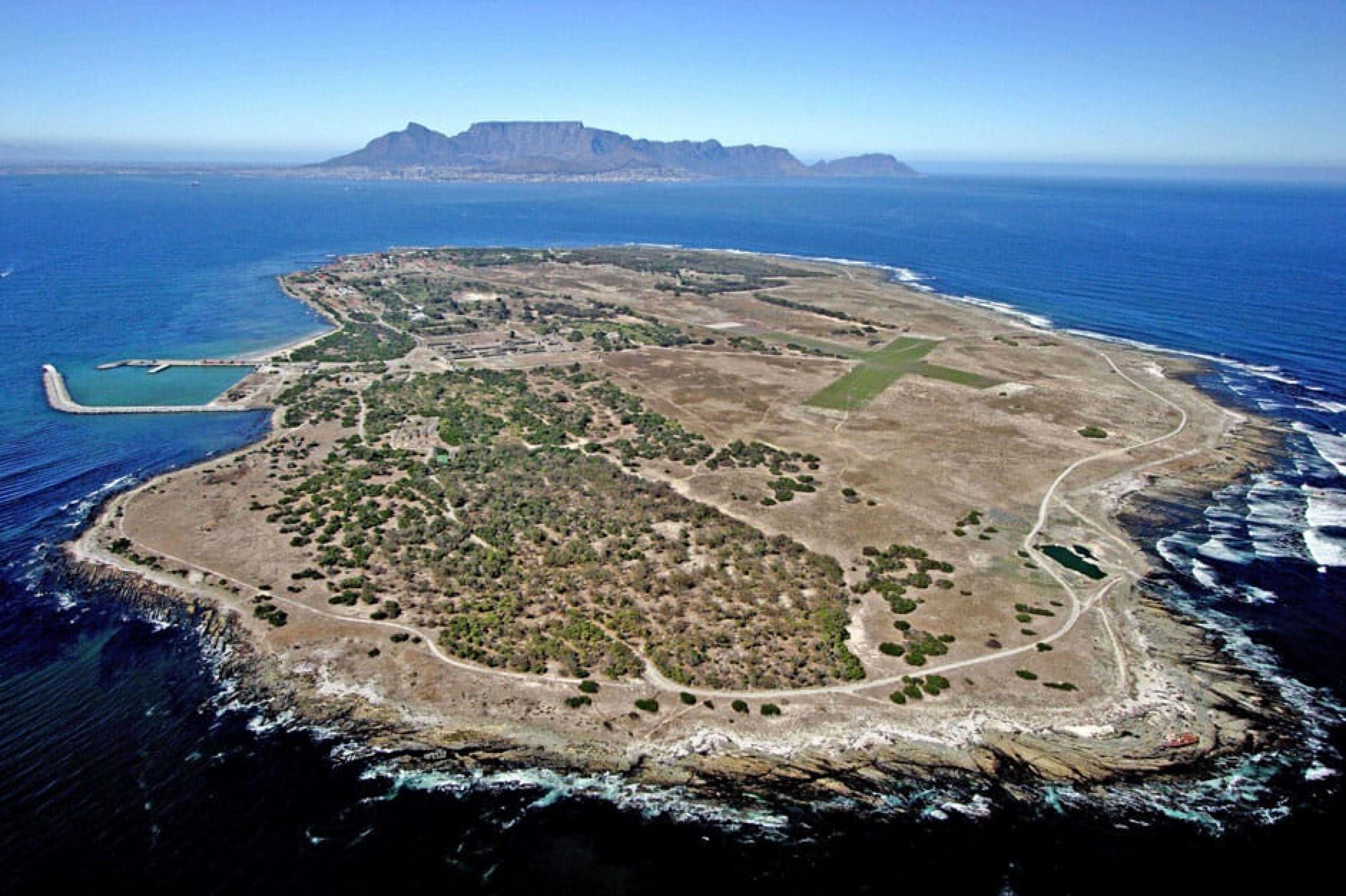Aerial View-Robben Island ,Cape Town, South Africa-Courtesy of Cape Town Tourism