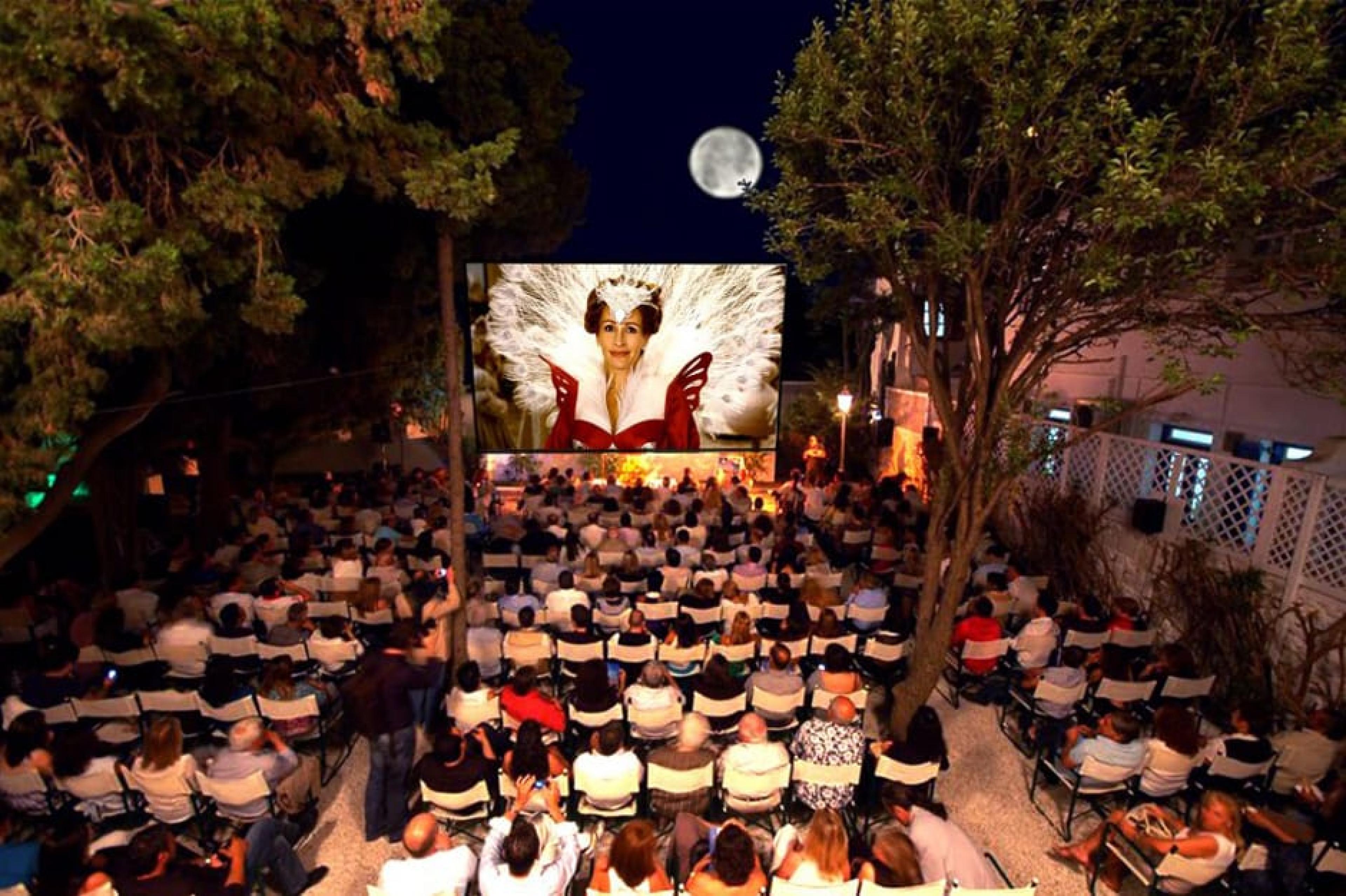 Cinema at Cine Manto,Mykonos, Greece