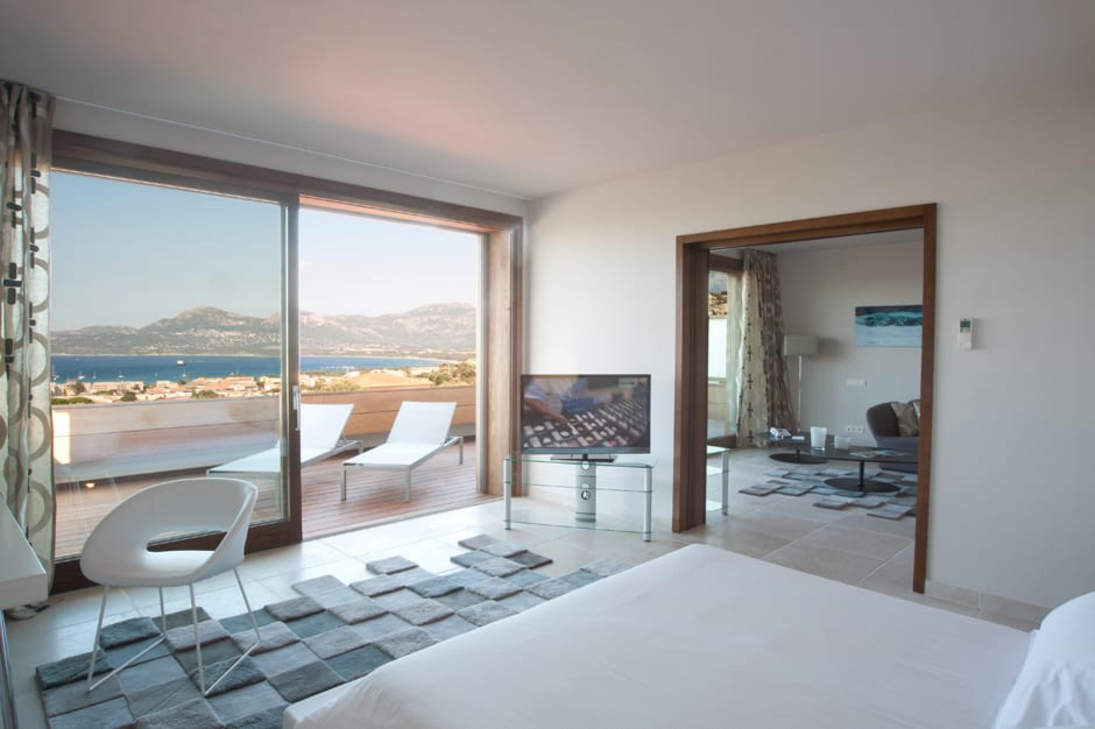 Suite at Hotel La Villa, Corsica, France