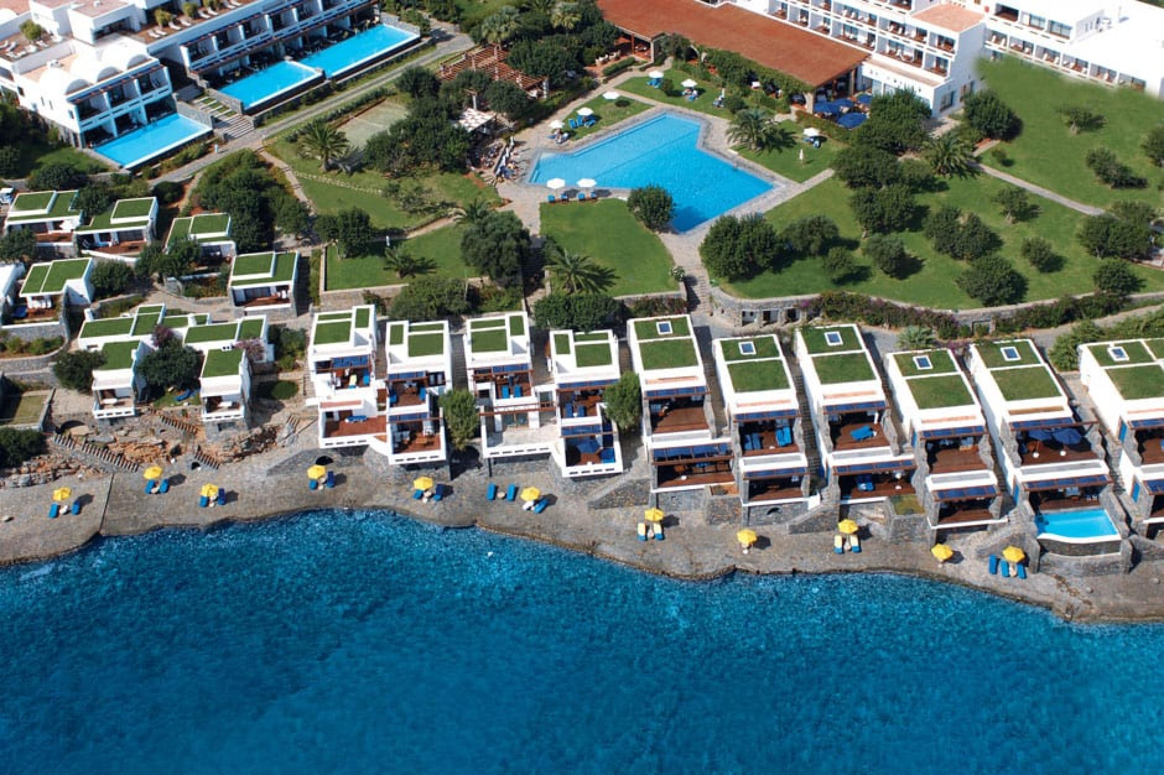 Aerial View - Elounda Beach Hotel and Villas, Crete, Greece