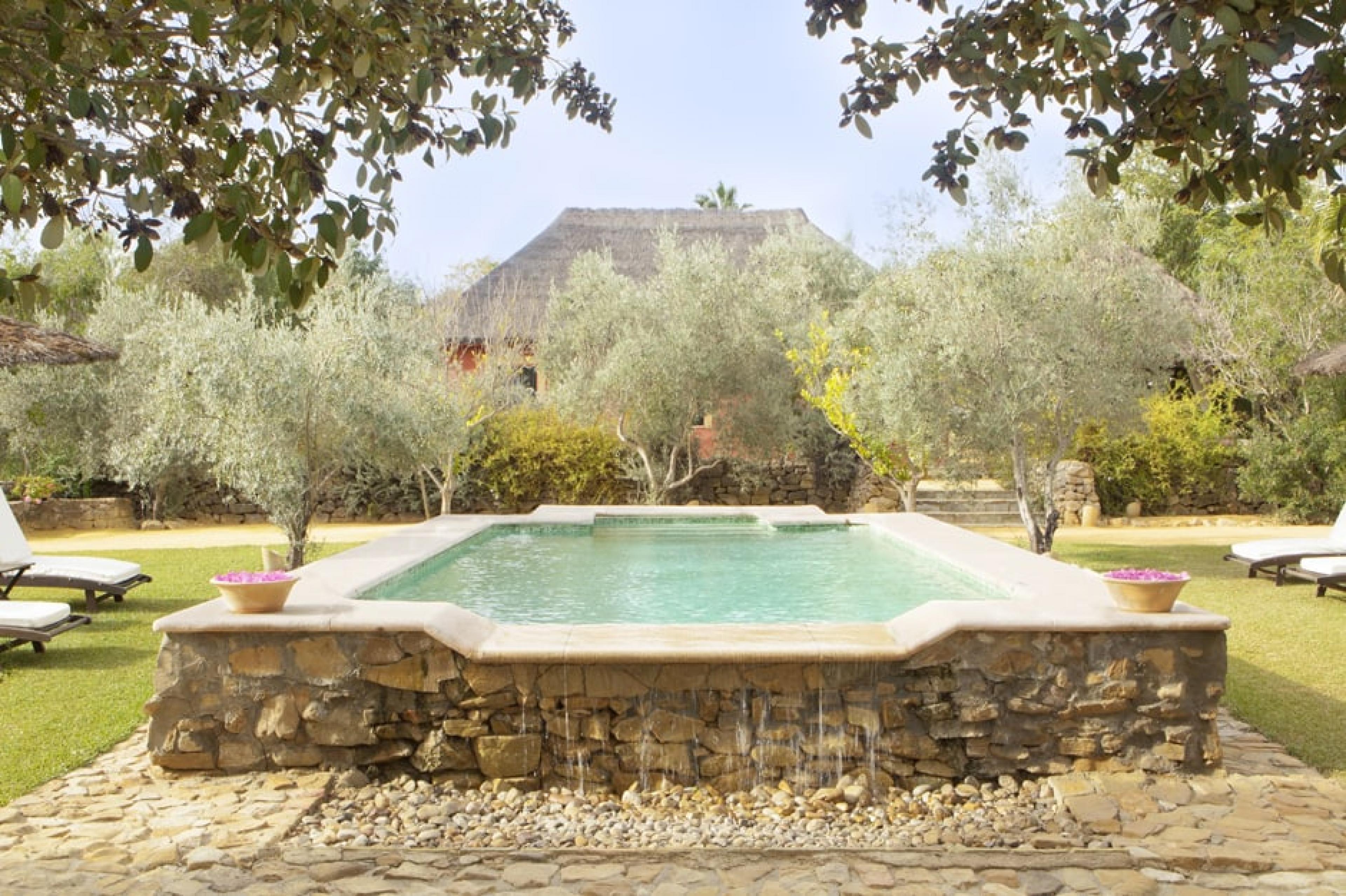 Swimming Pool at Hacienda de San Rafael, Seville, Spain