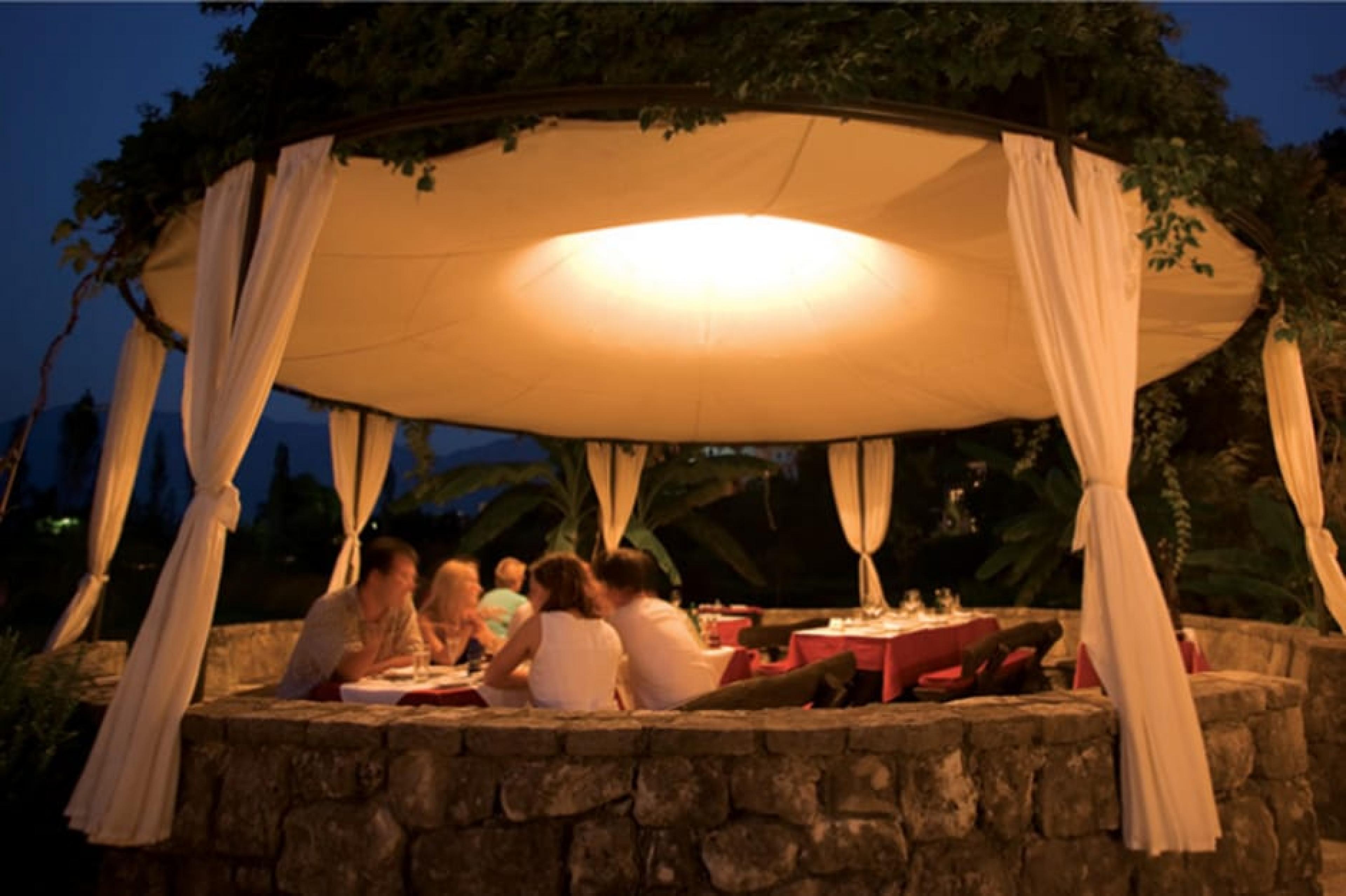 Outdoor Lounge at Catovic Mlini, Montenegro