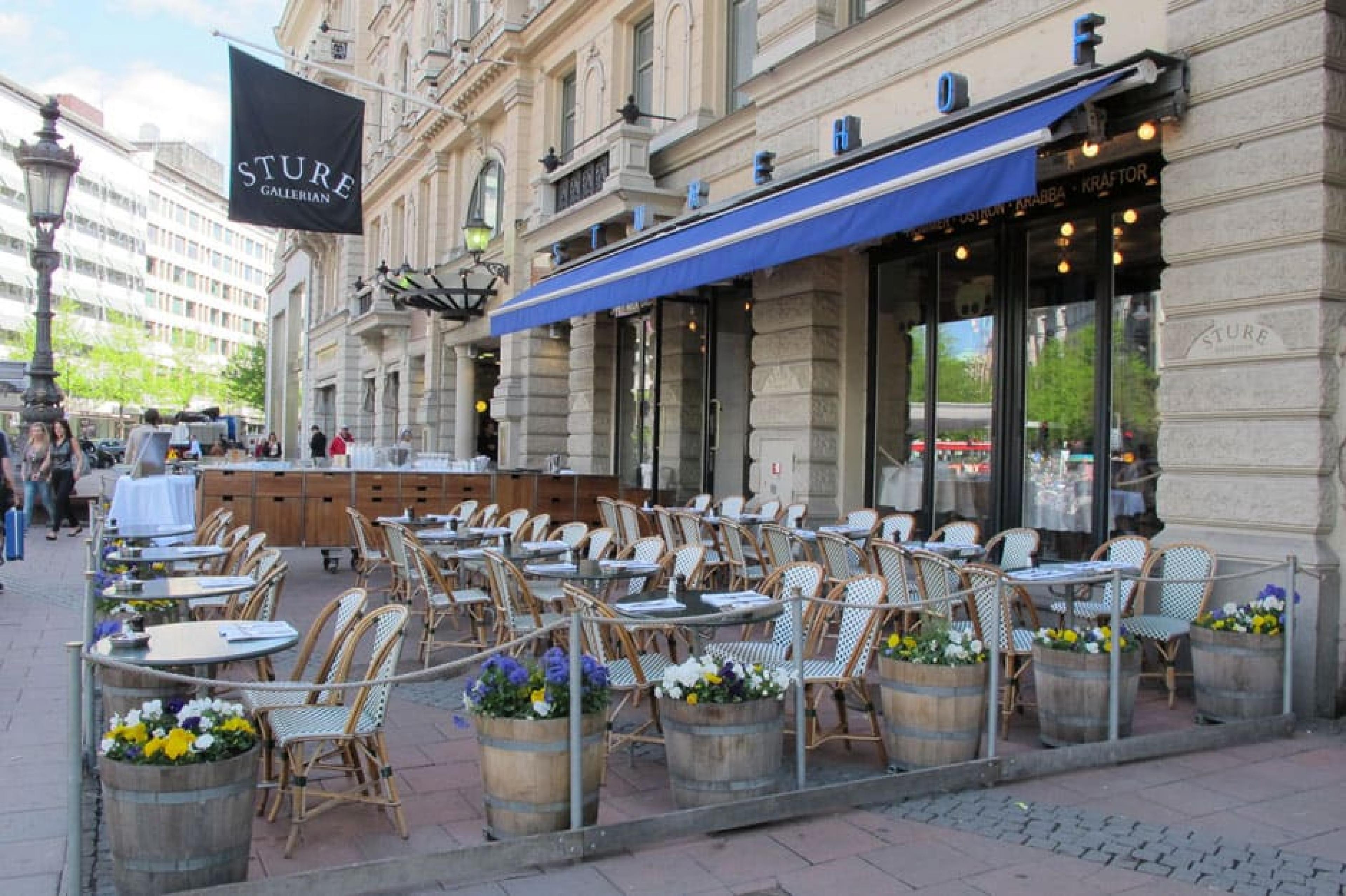 Dinning Area at Sturehof, Stockholm, Sweden - Courtesy Svenska Brasserier