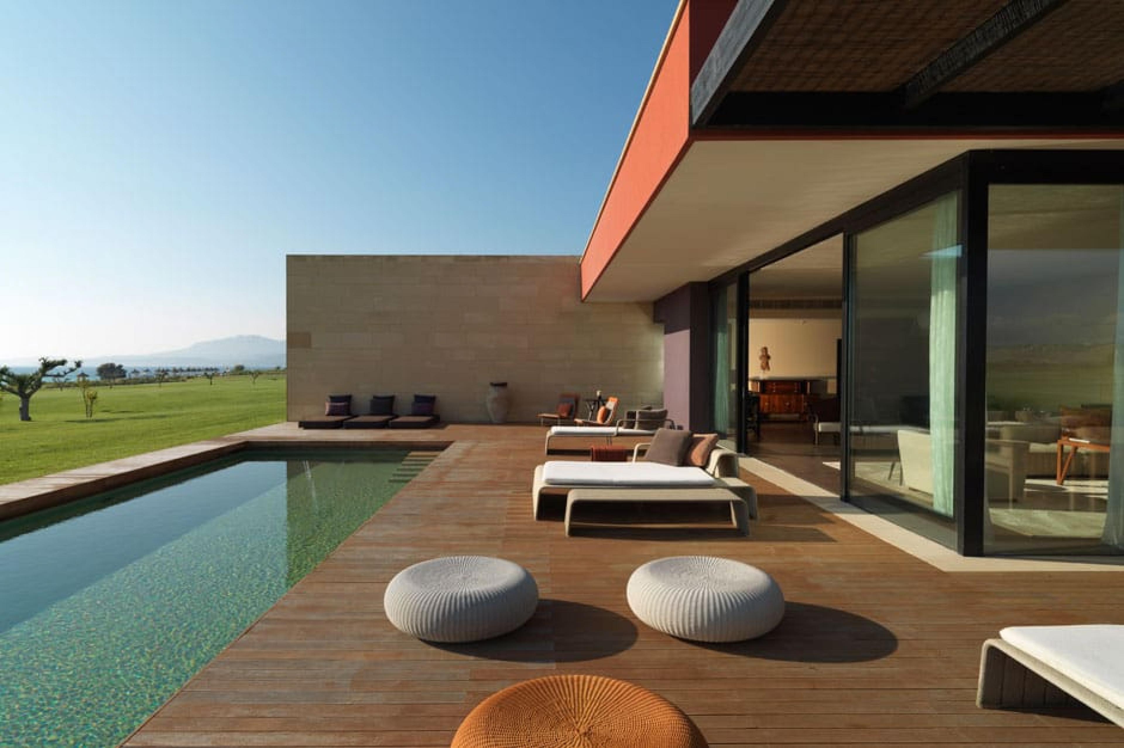 Pool Lounge at Verdura Golf and Spa Resort, Sicily, Italy