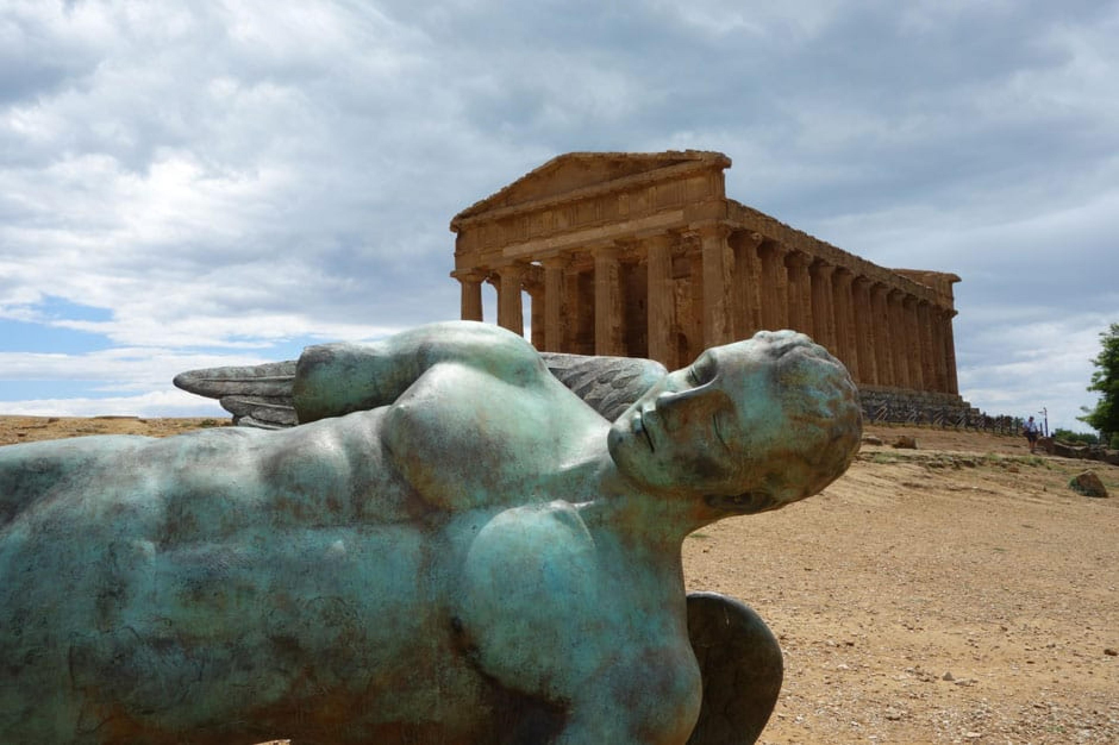 Archeological site at Agrigento: Valley of the Temples, Sicily, Italy