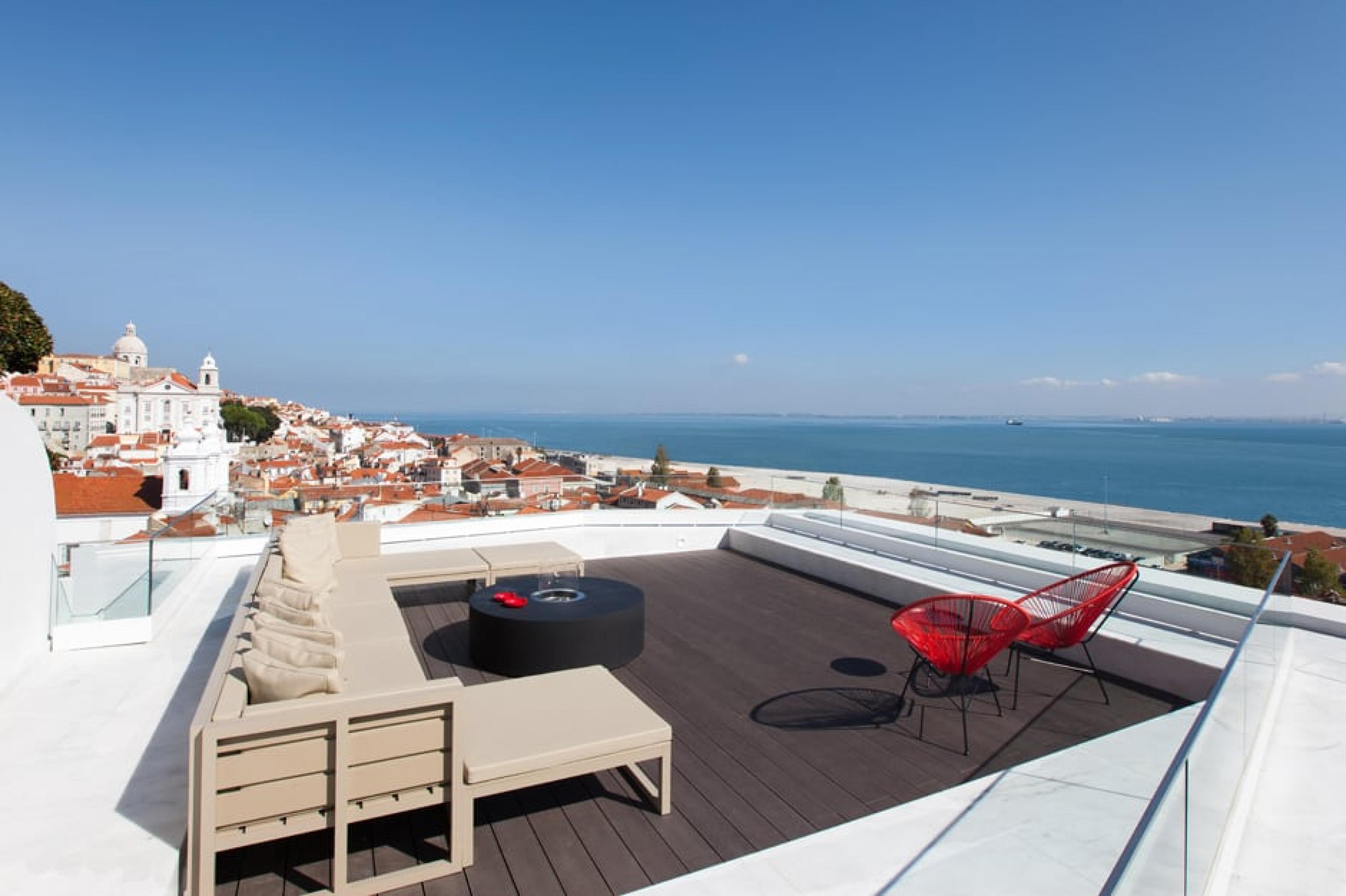Lounge at Memmo Alfama, Portugal