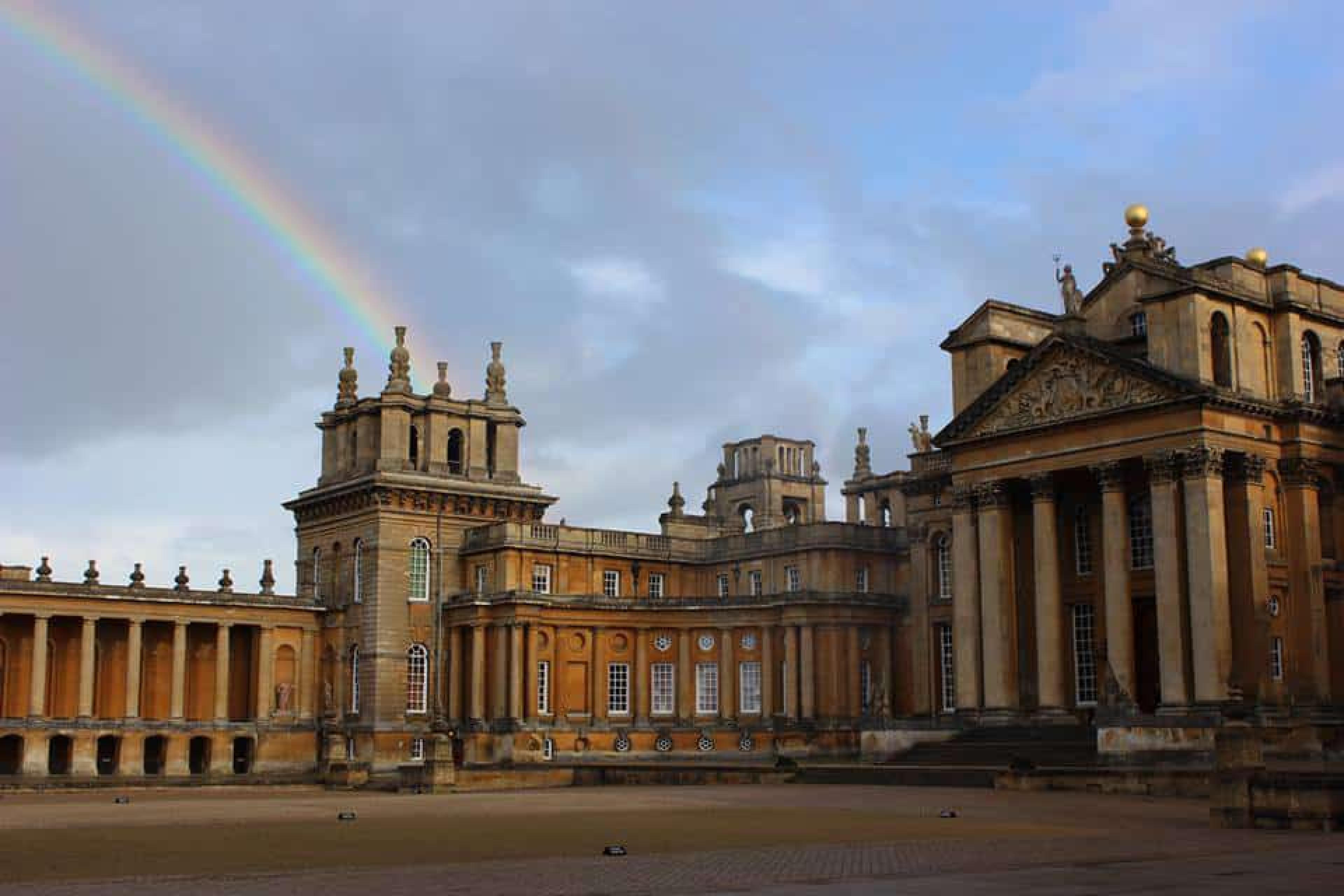 Exterior View - Blenheim Palace ,Cotswolds, England