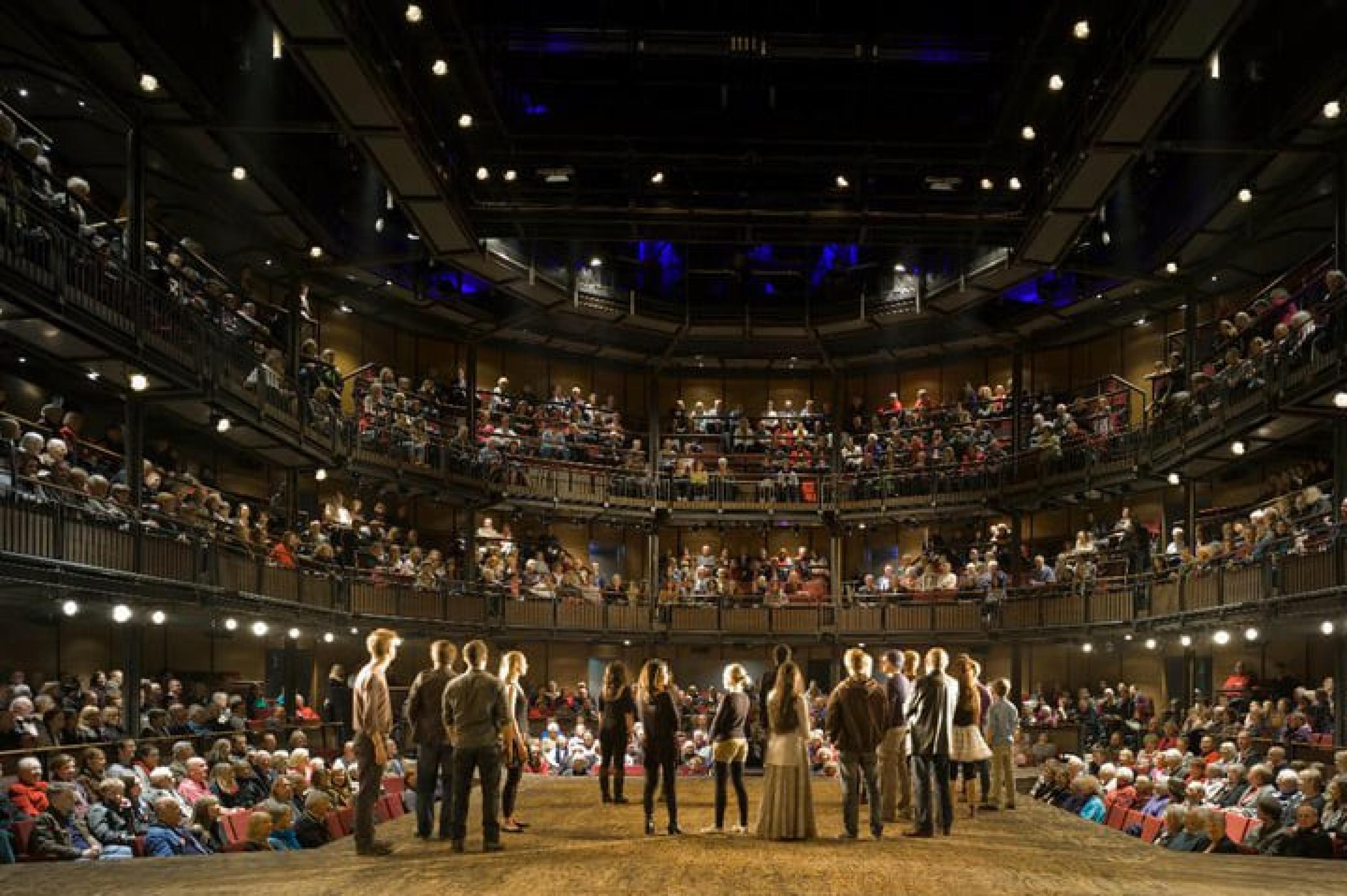 Auditorium At Royal Shakespeare Company,Cotswolds, England - Copyright Peter Cook