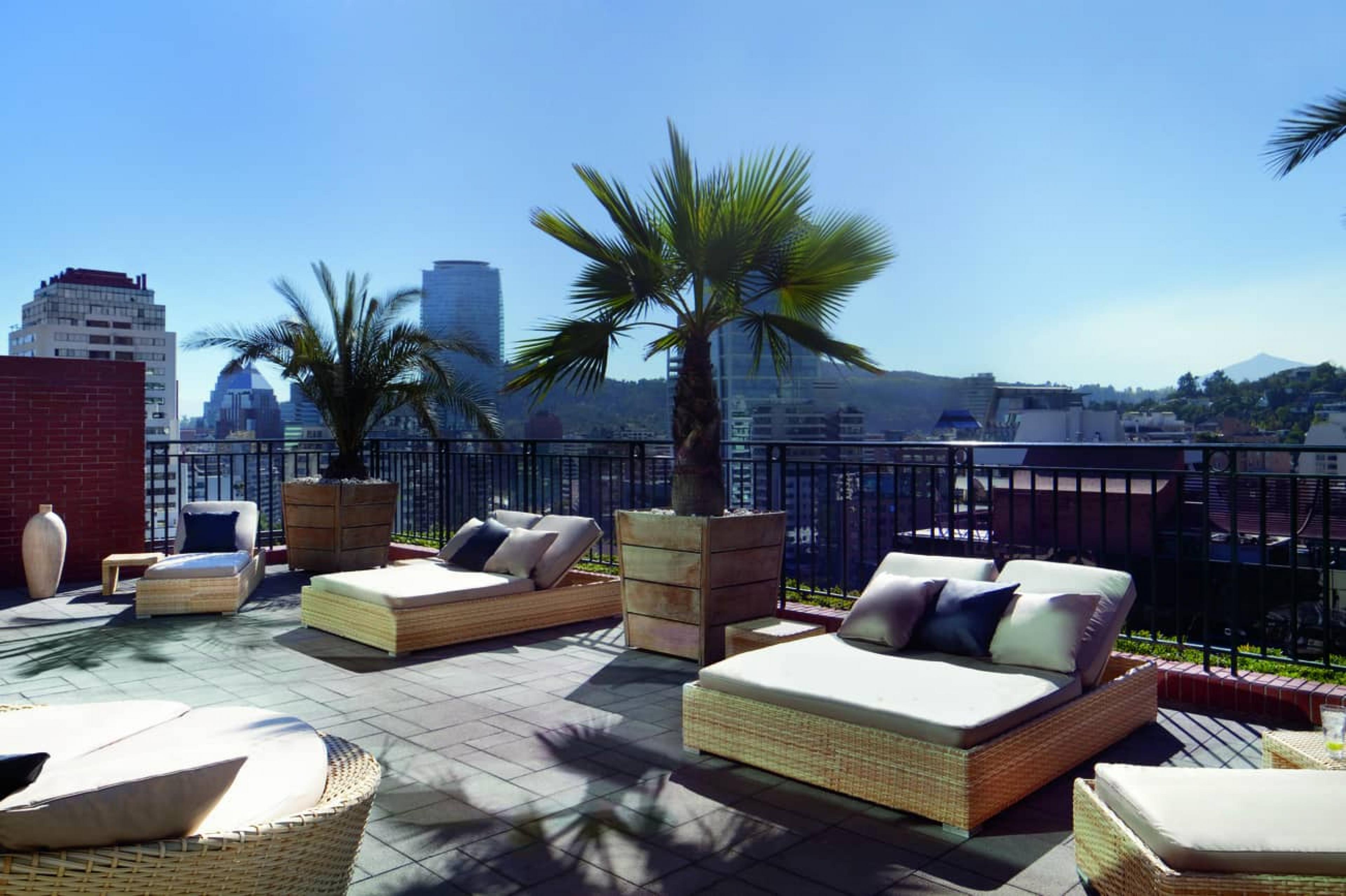 Terrace at Ritz-Carlton, Santiago, Santiago, Chile