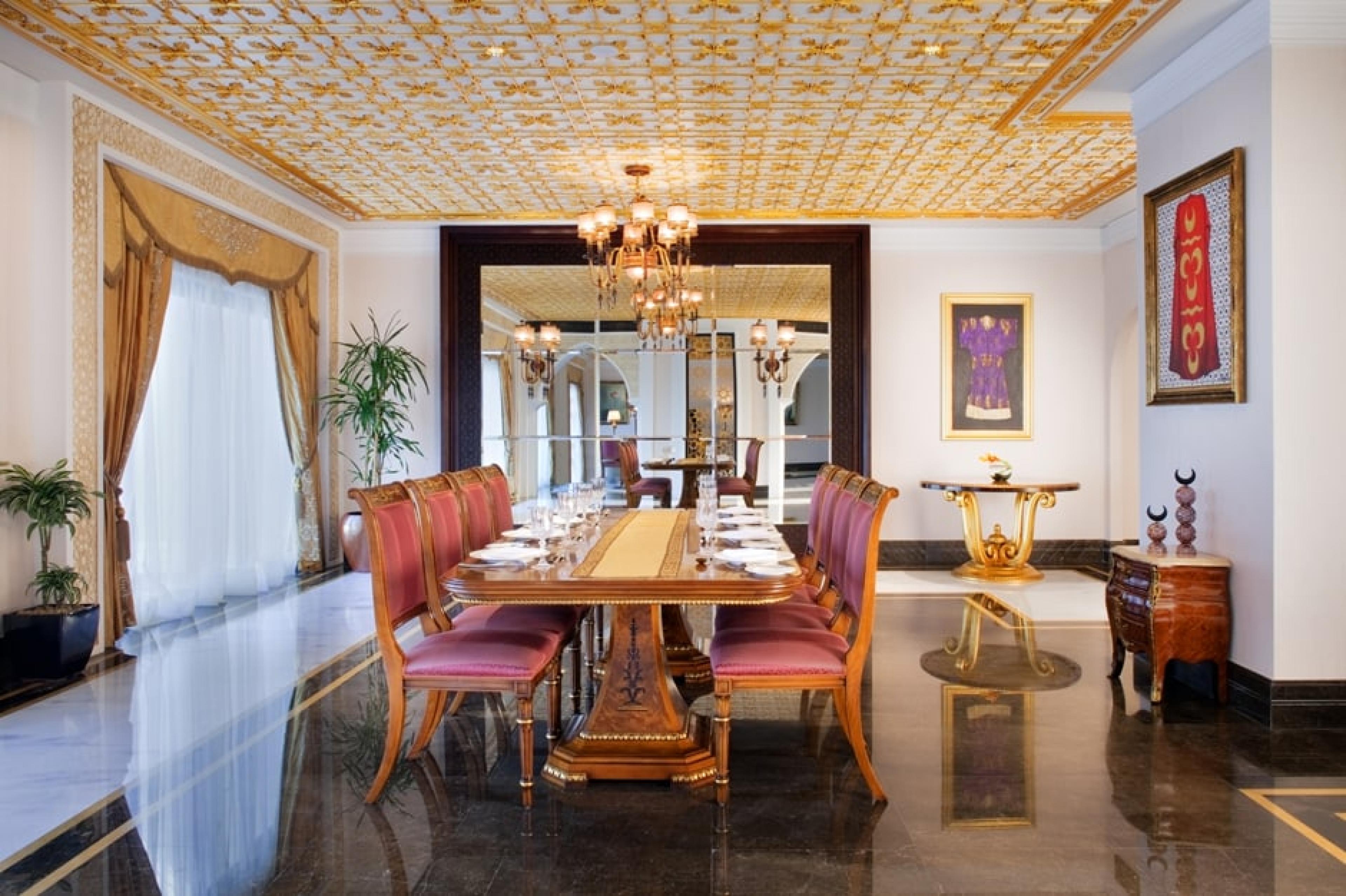 Grand Imperial Suite - Dining Room at Jumeirah Zabeel Saray, Dubai, United Arab Emirates