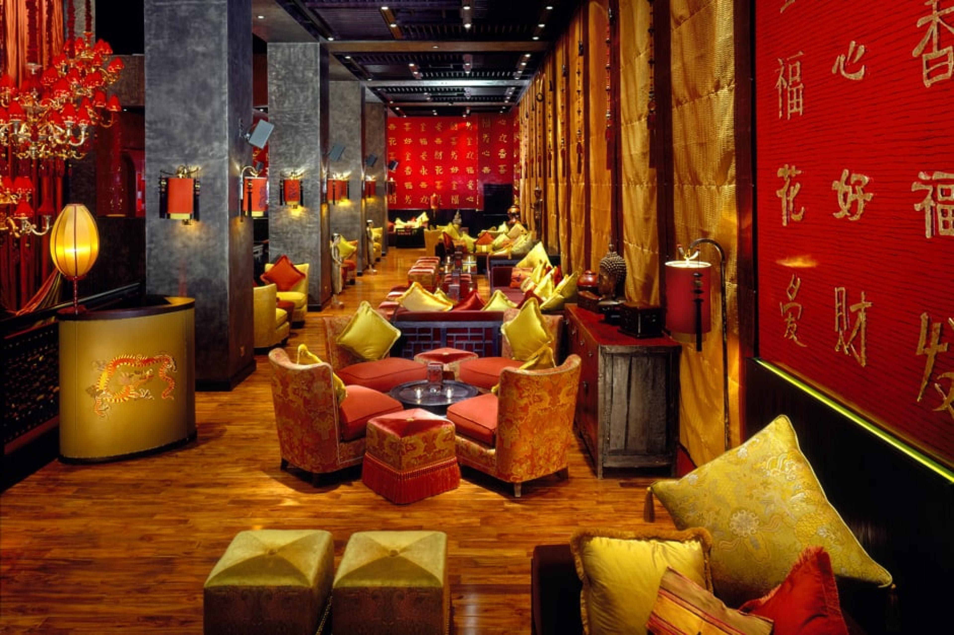 Lounge at Buddha Bar, Dubai, United Arab Emirates