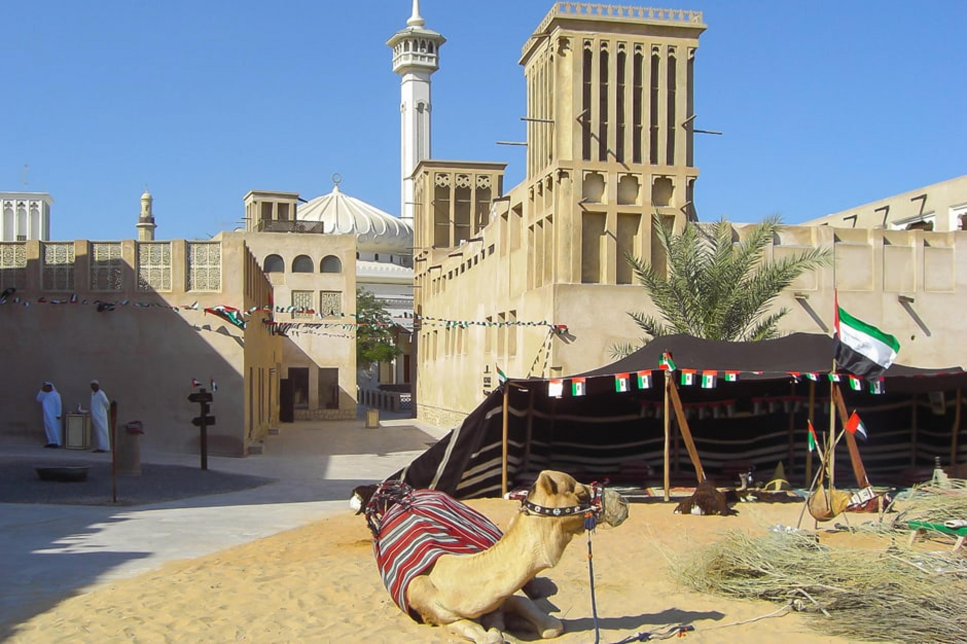 Exterior View - Old Town (Al Bastakiya),Dubai, United Arab Emirates - Courtesy Diego Delso