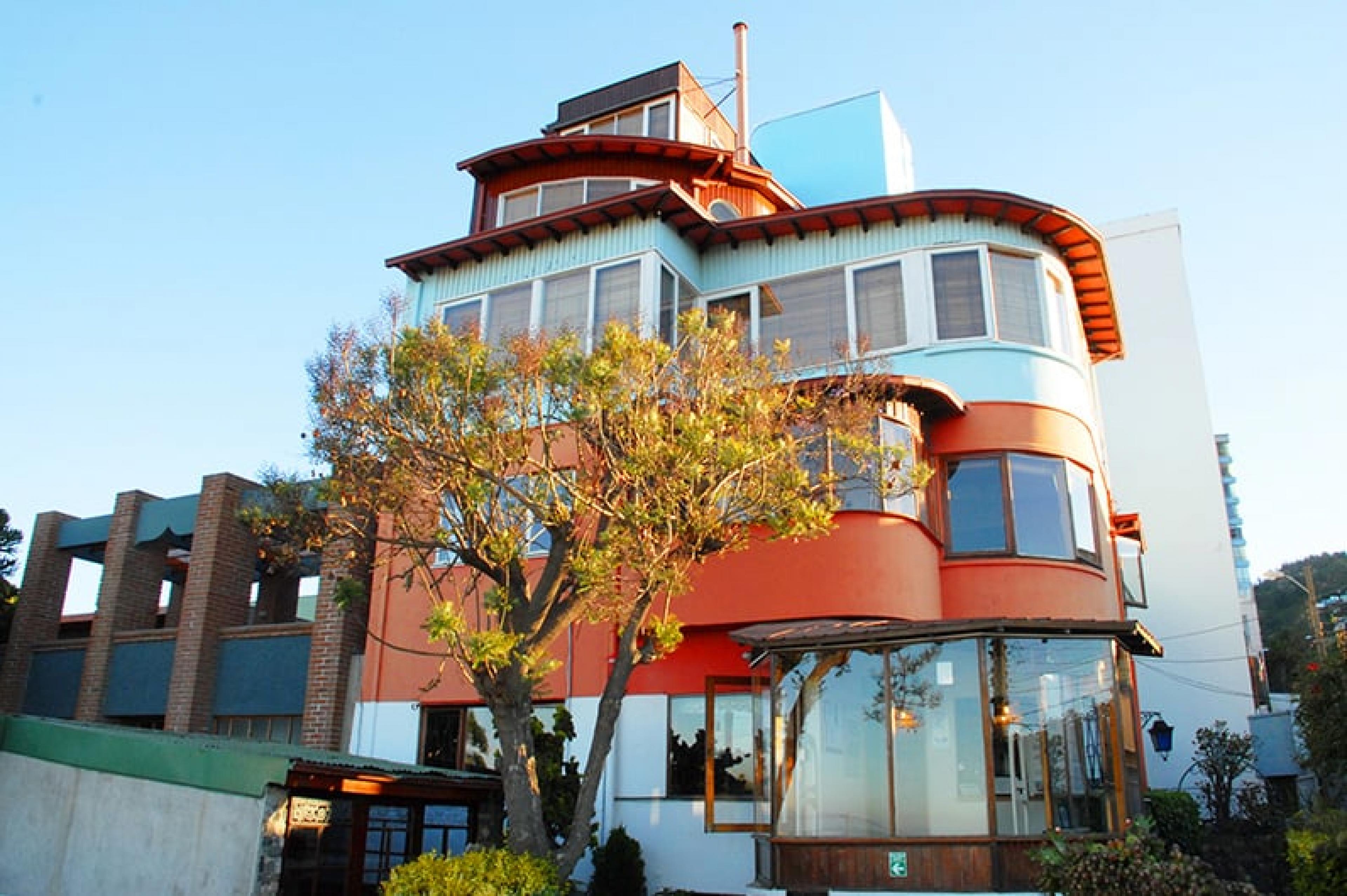 Exterior View - Santiago La Chascona ,Santiago, Chile - Courtesy Neruda Foundation