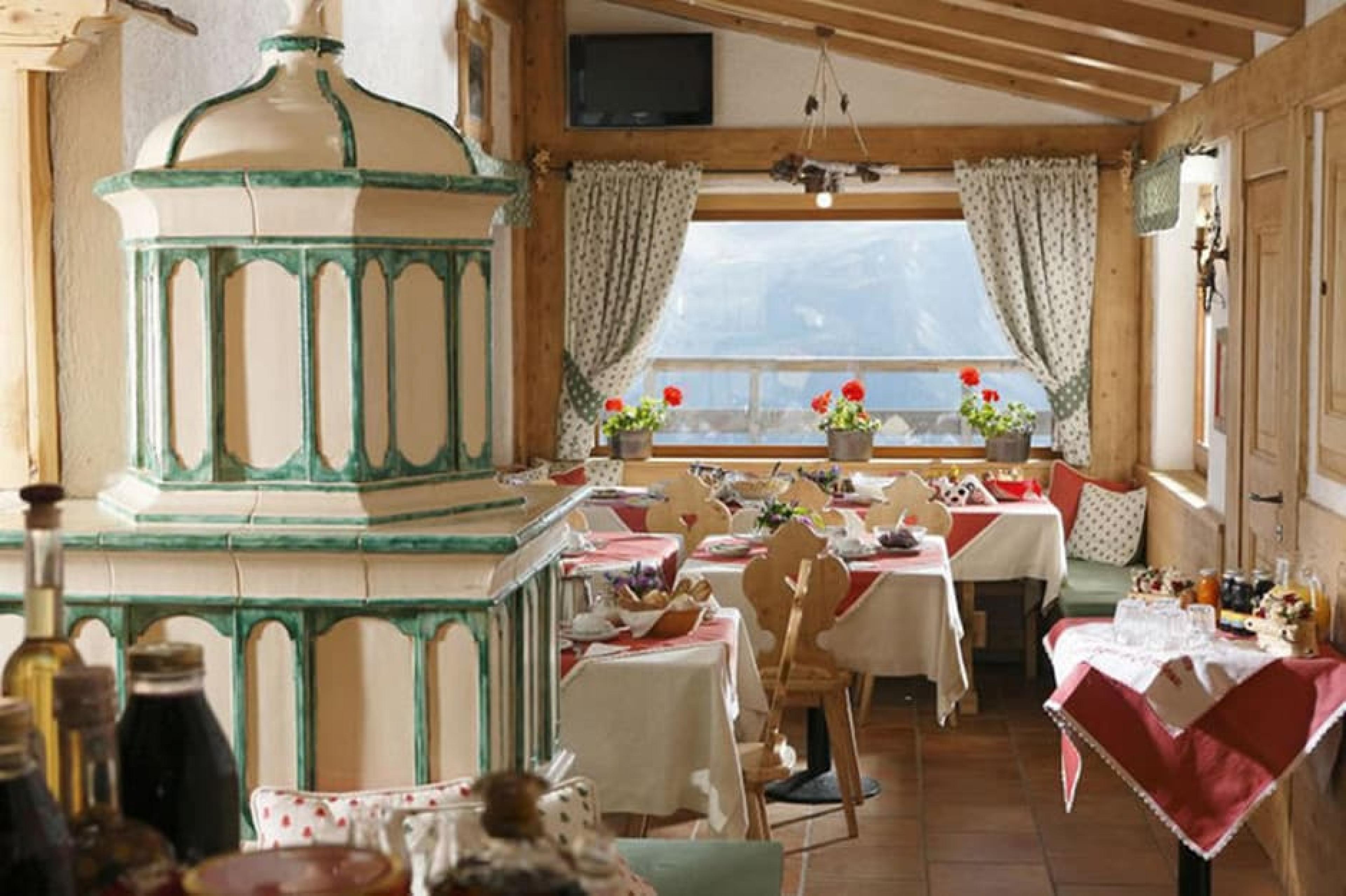 Interiors at Pomedes, Dolomites, Italy