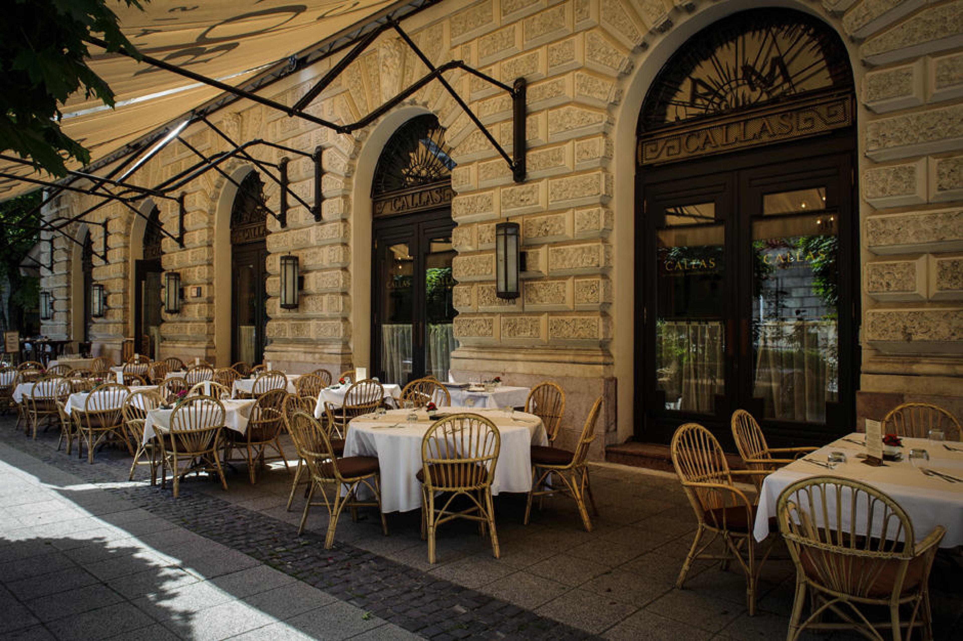 Dinning Area at Callas, Budapest, Hungary
