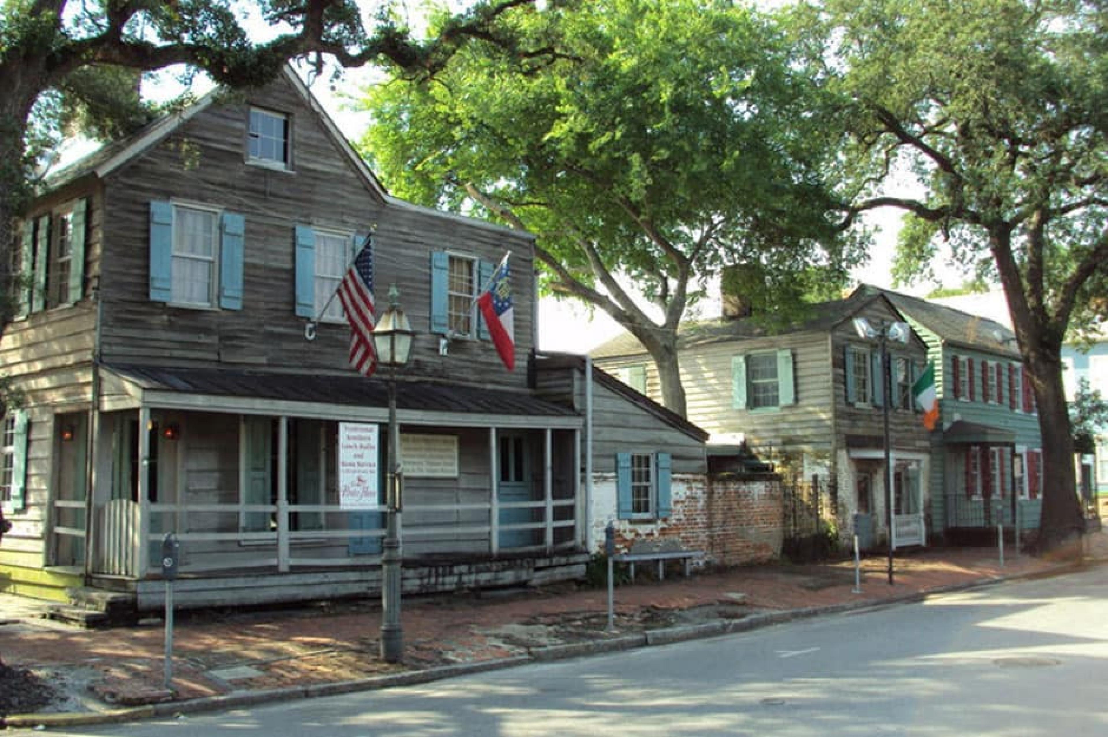 Street View - The Pirate’s House, Savannah, American South