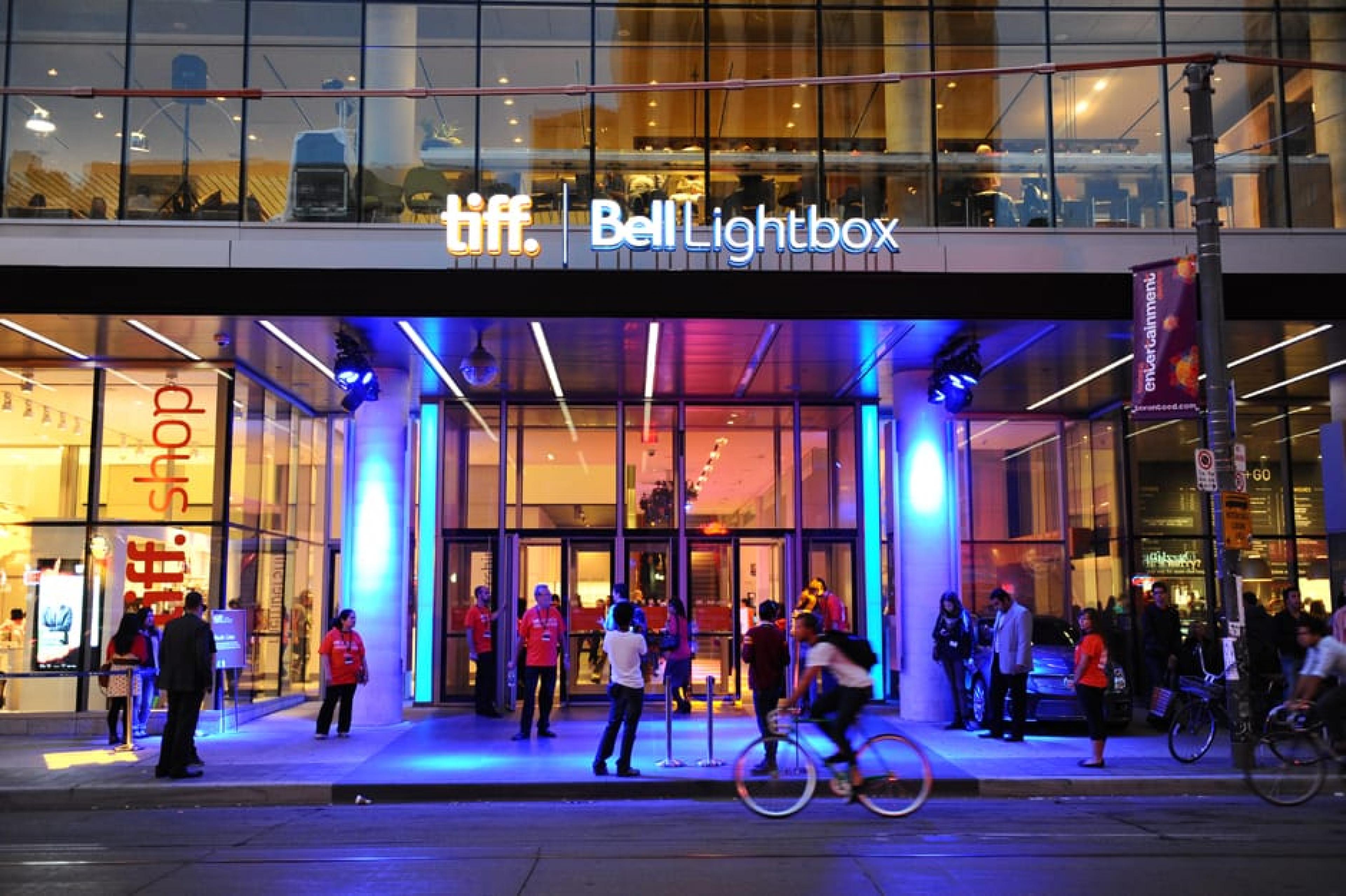 Exterior View - TIFF Bell Lightbox,Toronto, Canada - Courtesy Charles Leonio, Wire Image Getty for TIFF