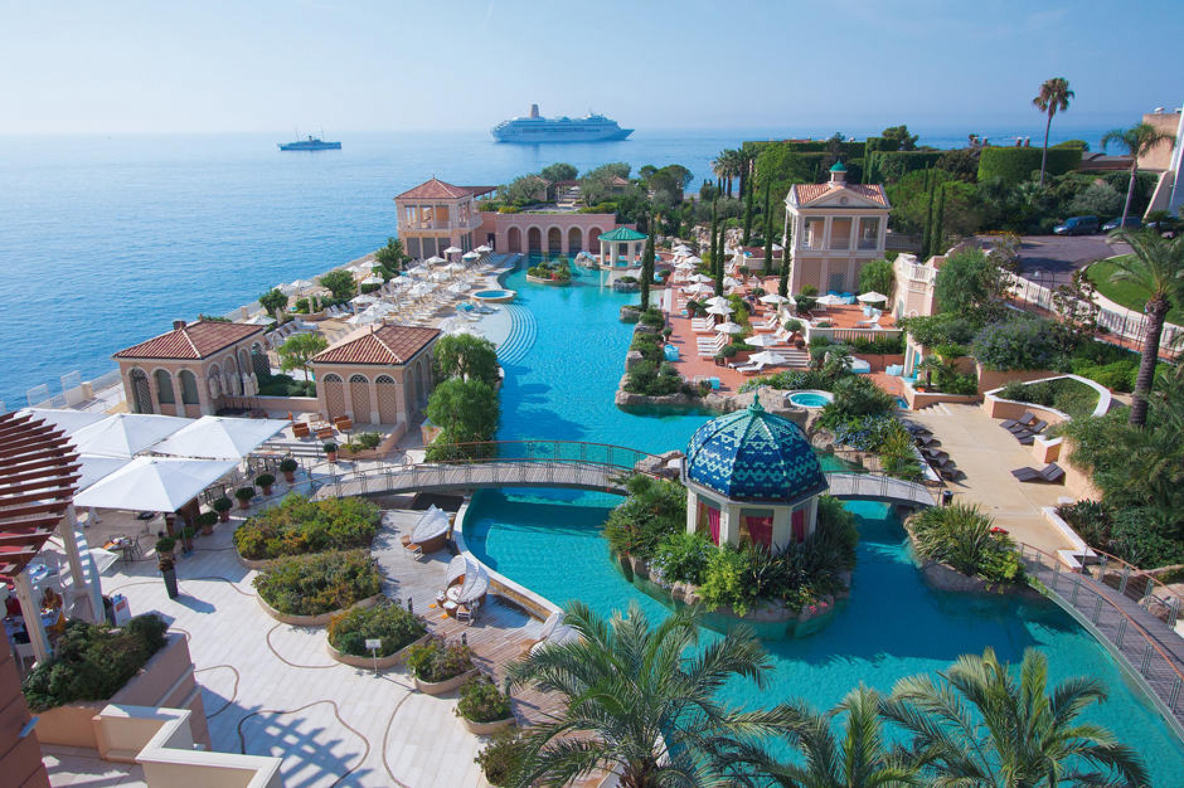 Aerial View - Monte-Carlo Bay Hotel & Resort, Monaco