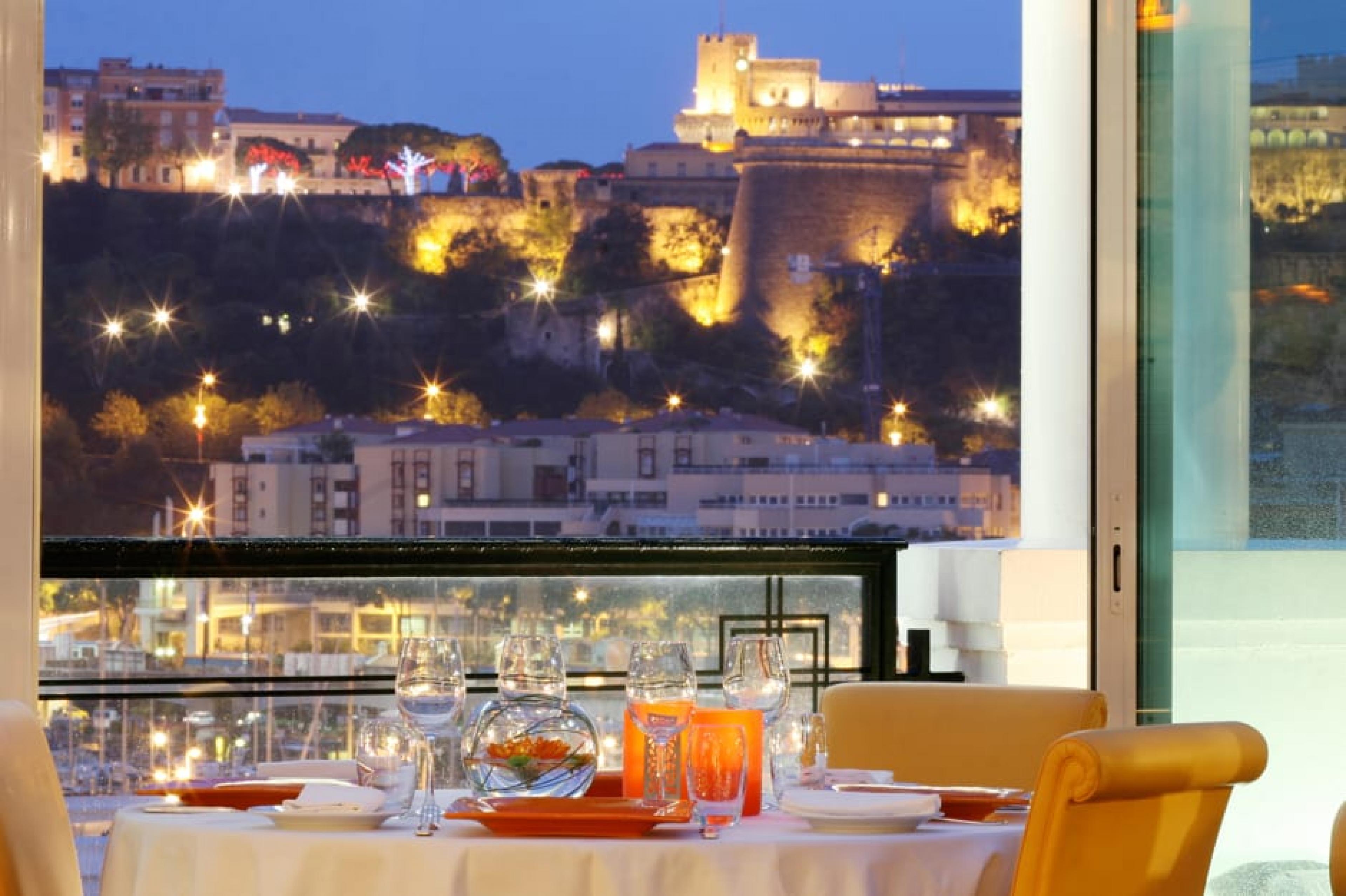 Dinning Area at Port Palace, Monaco
