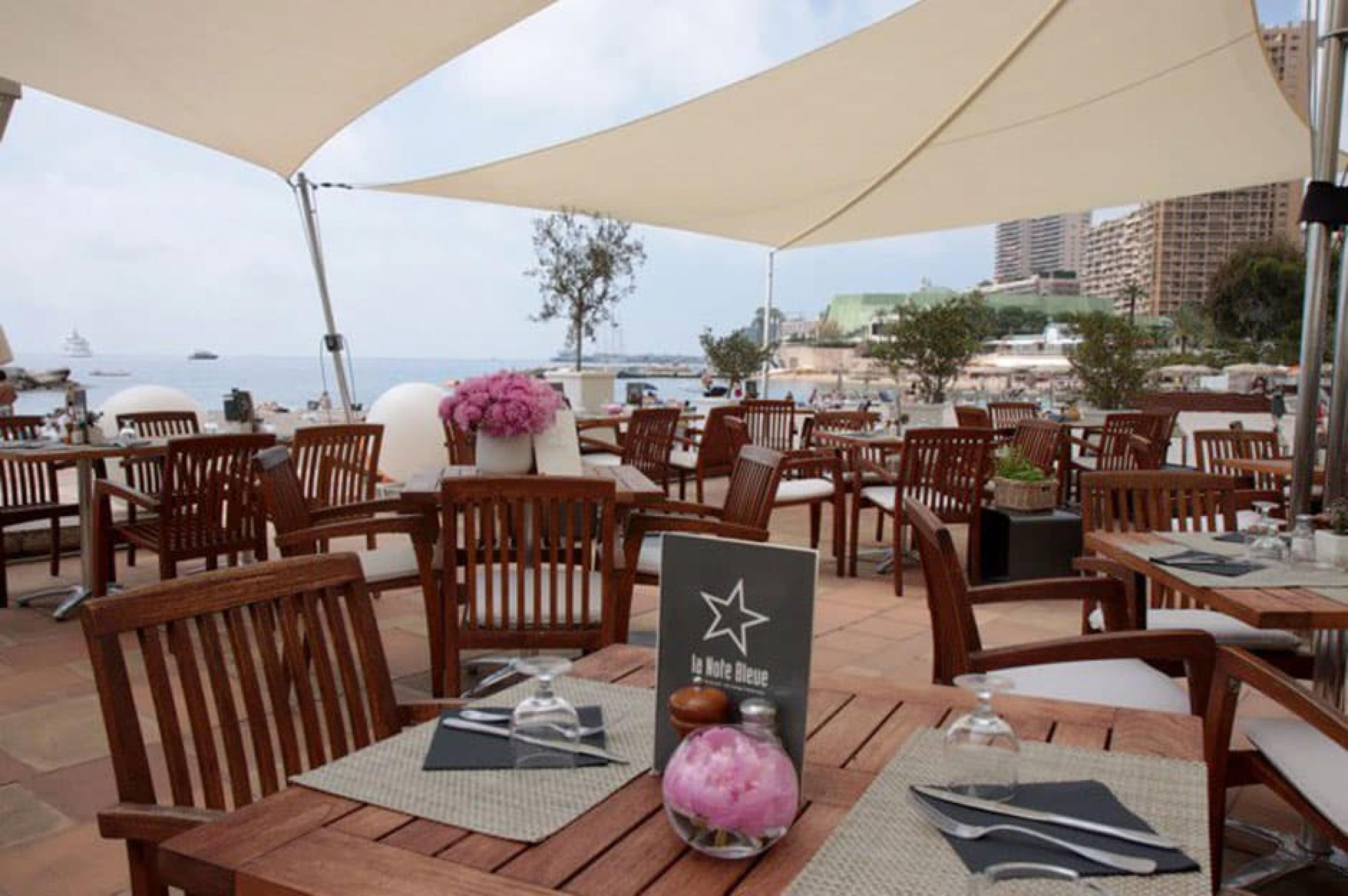 Dinning Area at La Note Bleue, Monaco