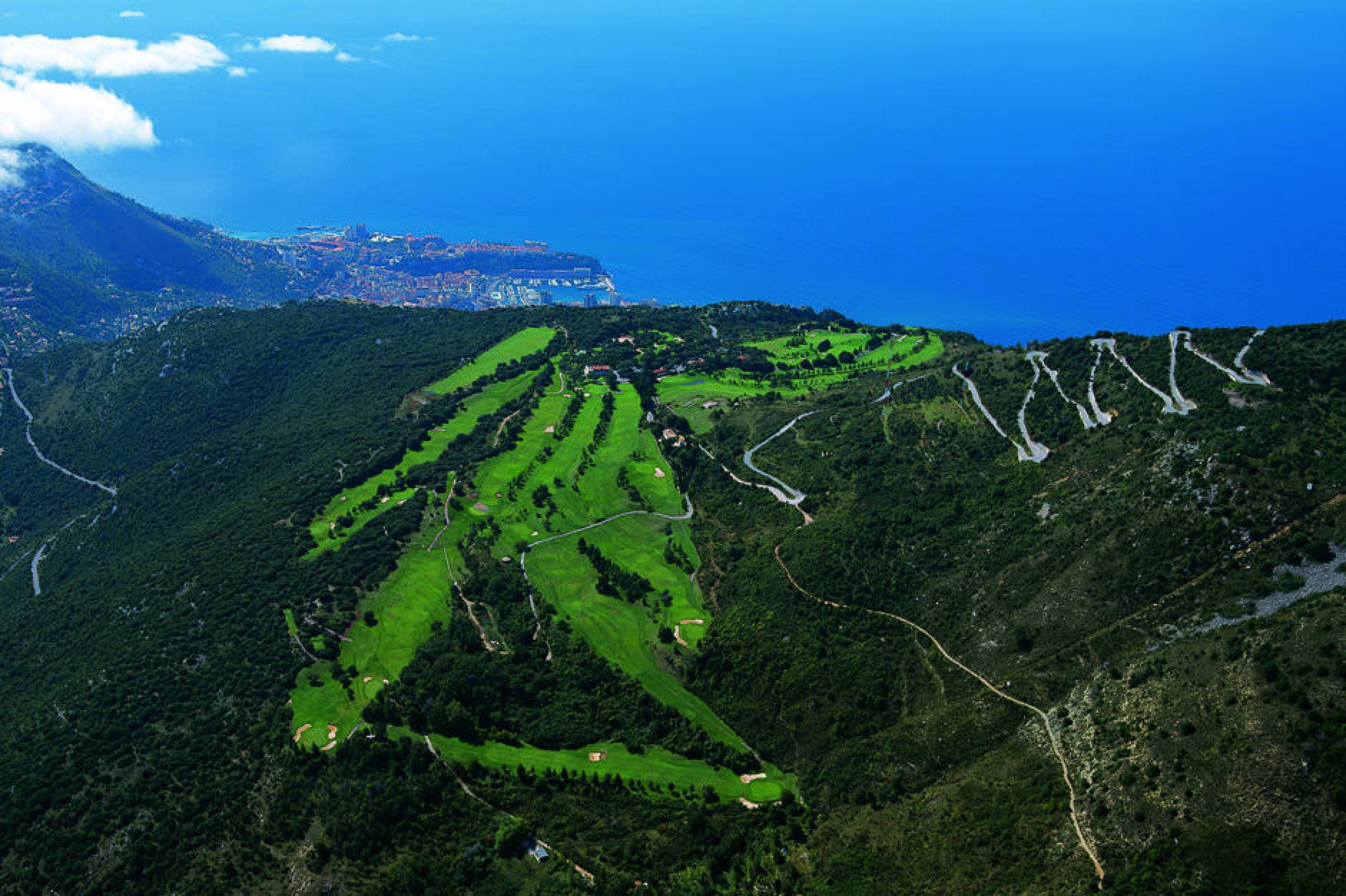 Aerial View-Monte-Carlo Golf Club ,Monaco, Monaco