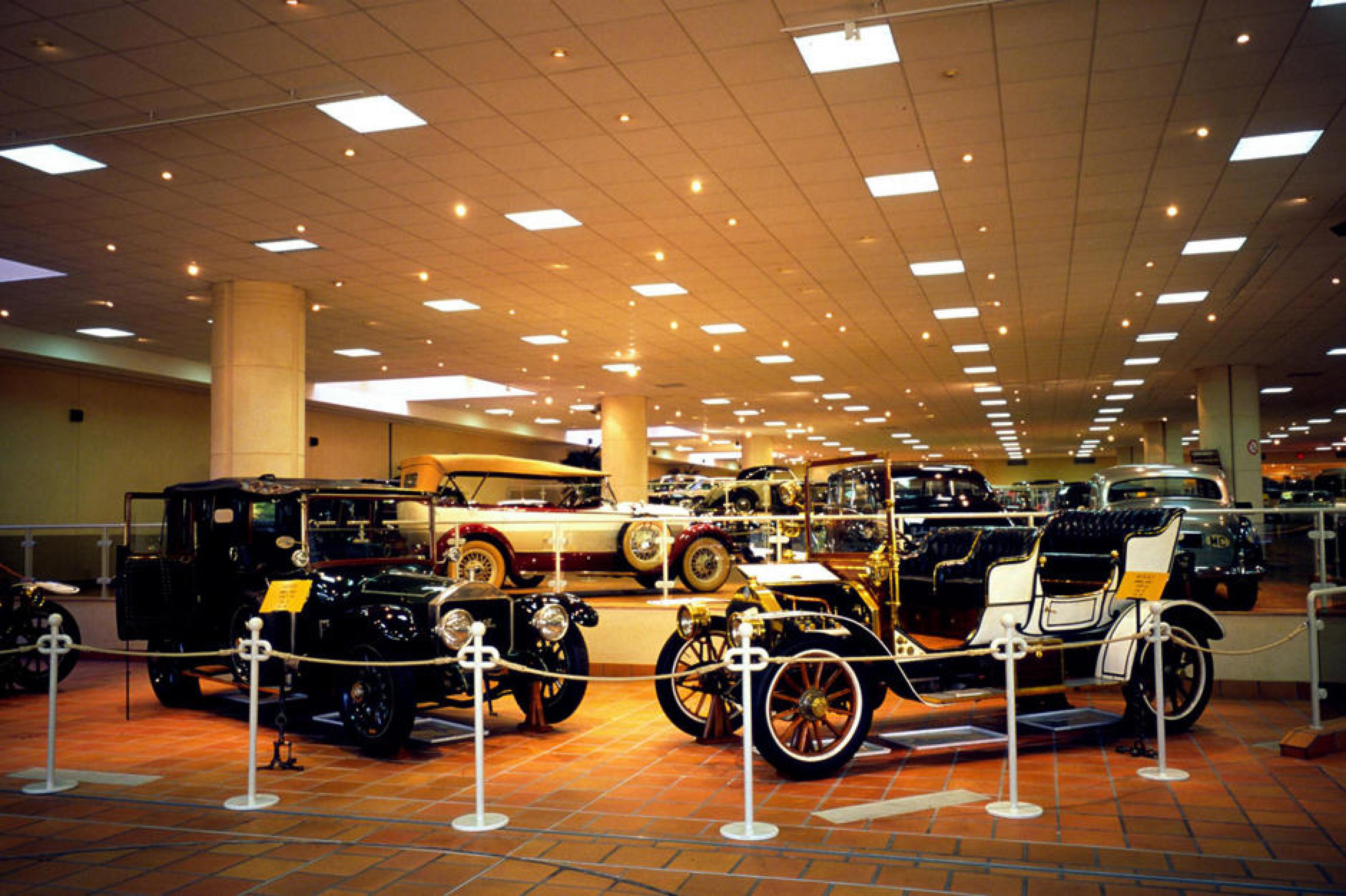 Interior View-The Private Collection of Antique Cars of HSH Prince Rainier III,Monaco, Monaco-Courtesy Monaco Press Centre Photos