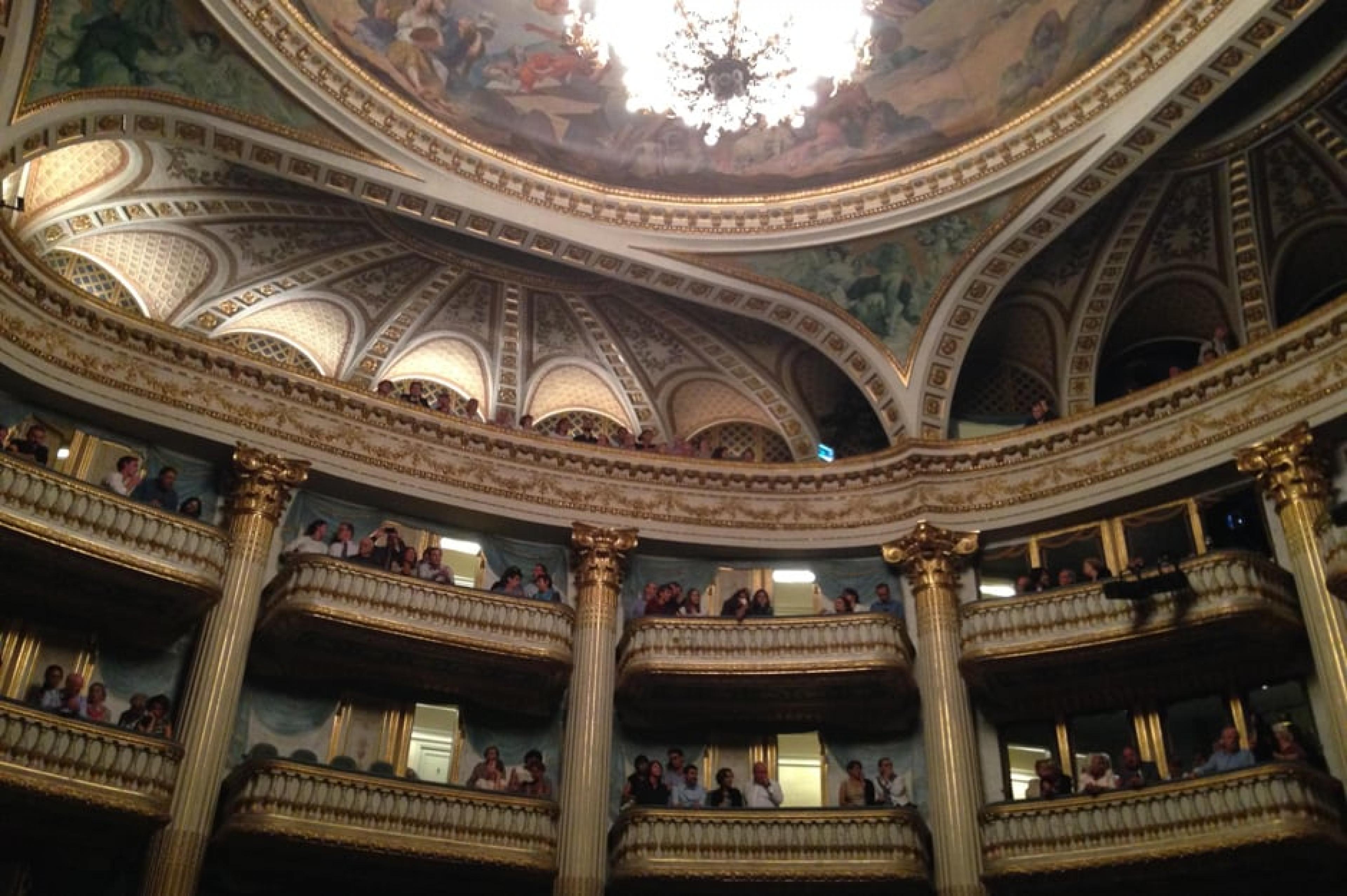 Interior View-Grand Théâtre de Bordeaux ,Bordeaux, France