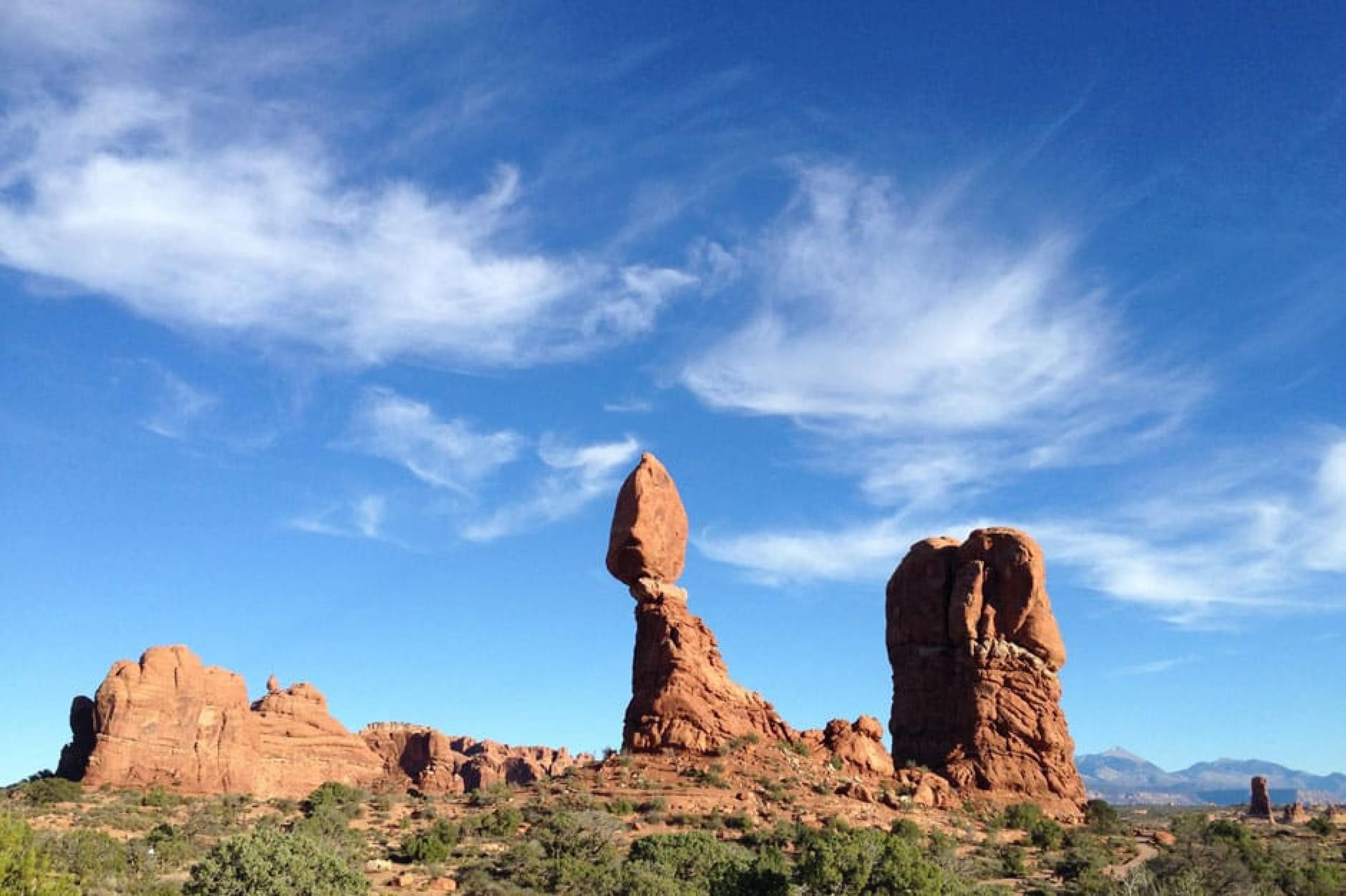 Beautiful Landscape at Arches National Park, Utah, American West
