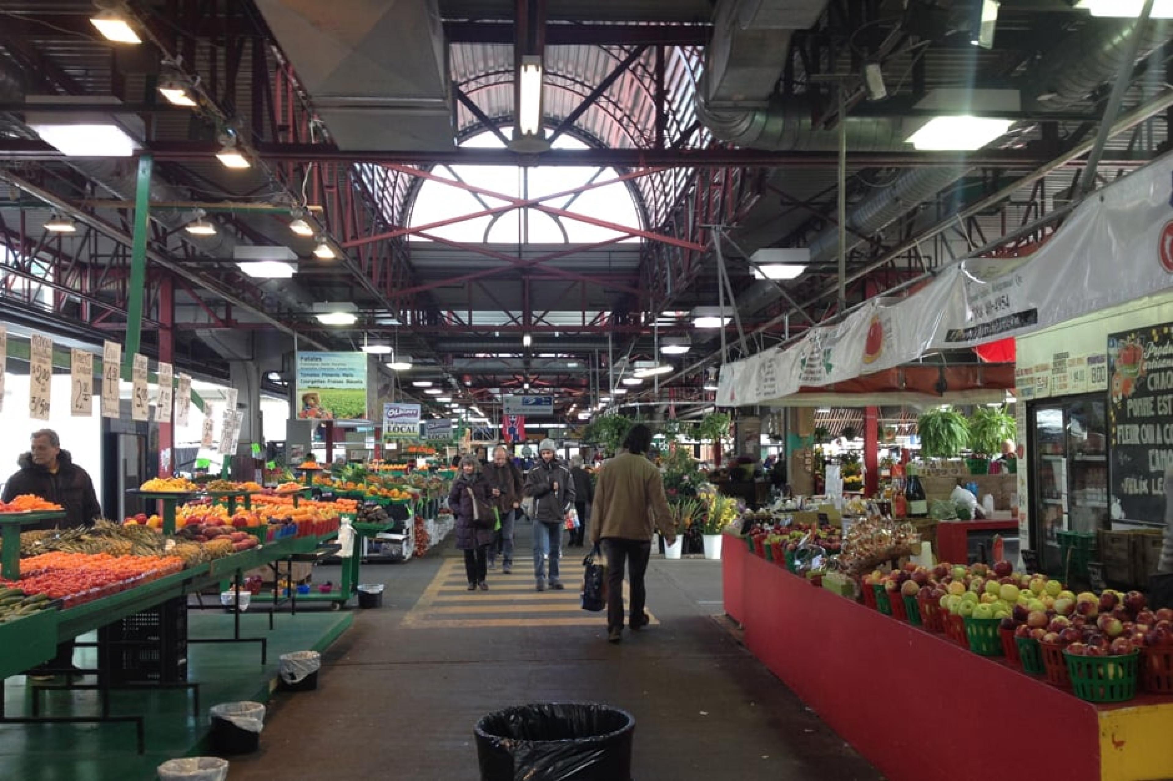 Vegetable Market at Jean Talon Market, Montreal, Canada