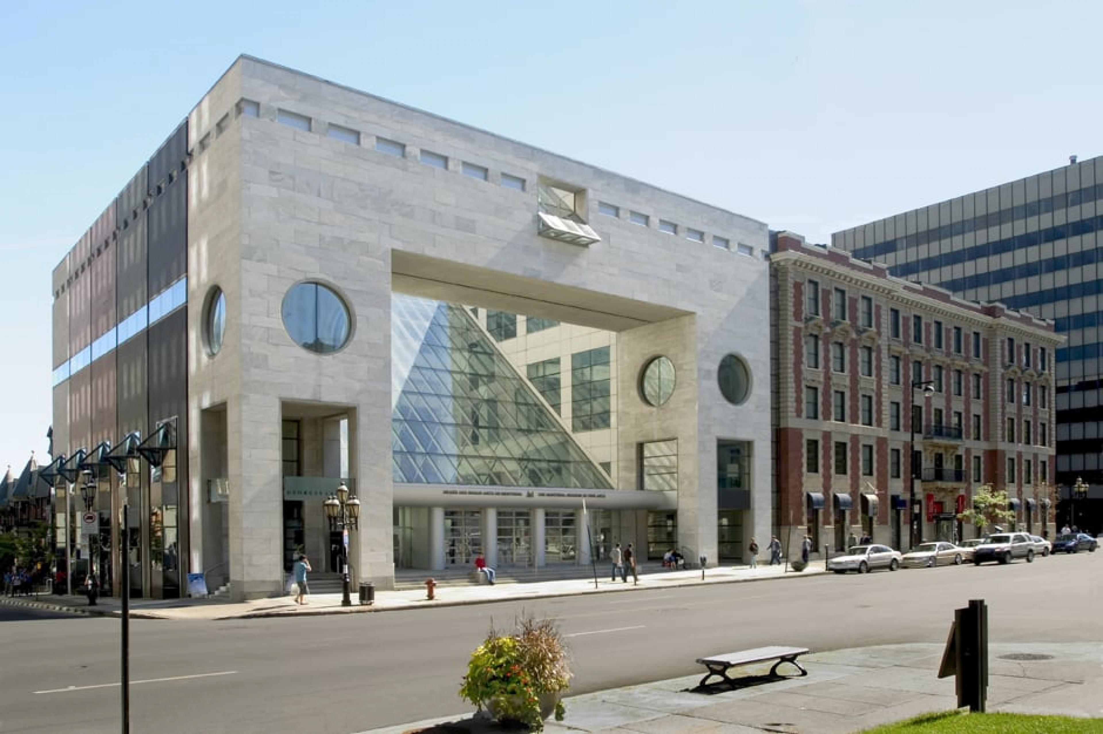 Exterior View - Montreal Museum of Fine Arts, Montreal, Canada