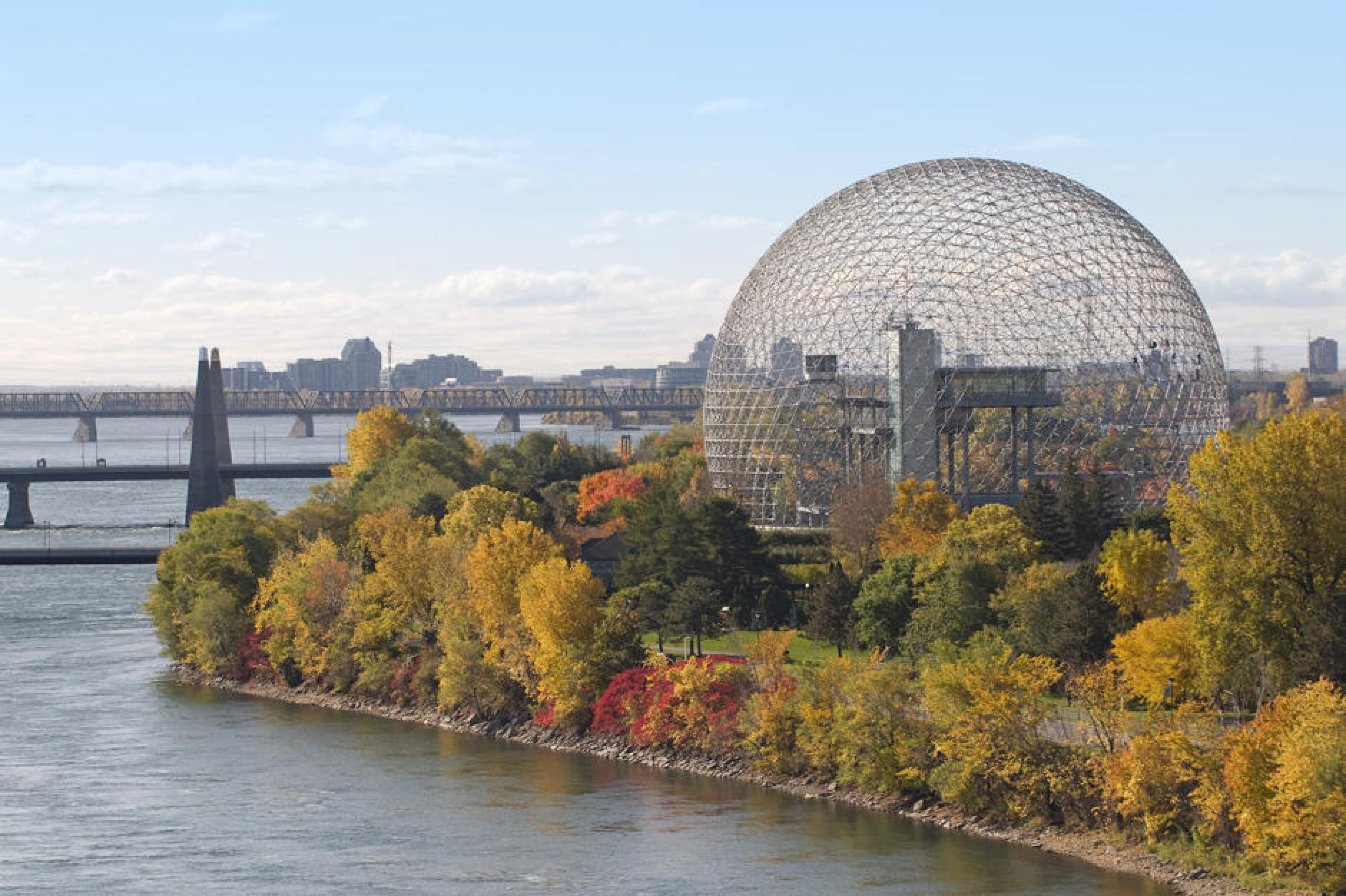 Landscape View - The Biosphere ,Montreal, Canada