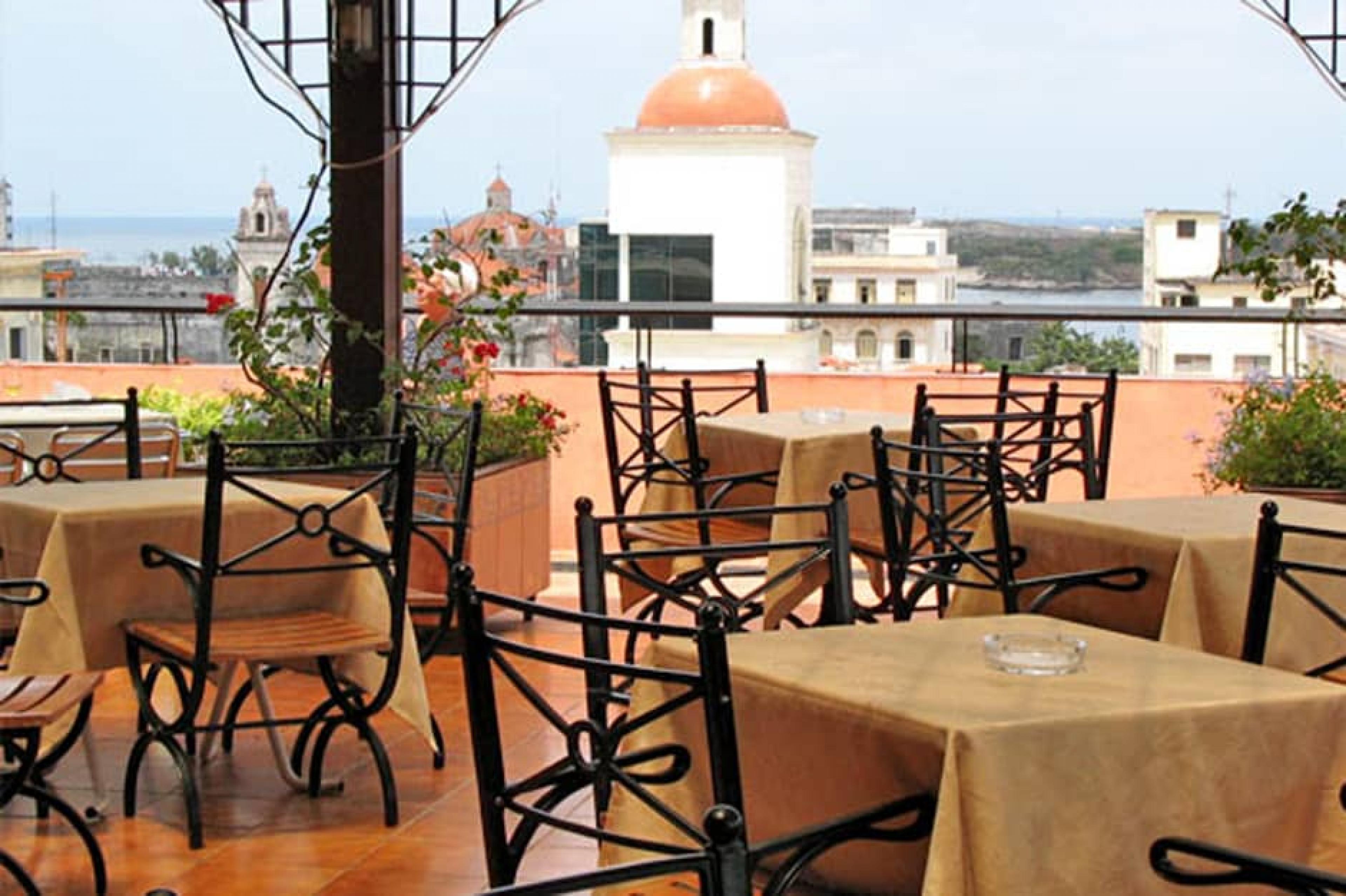 Dinning Area at Hotel Ambos Mundos, Havana, Caribbean