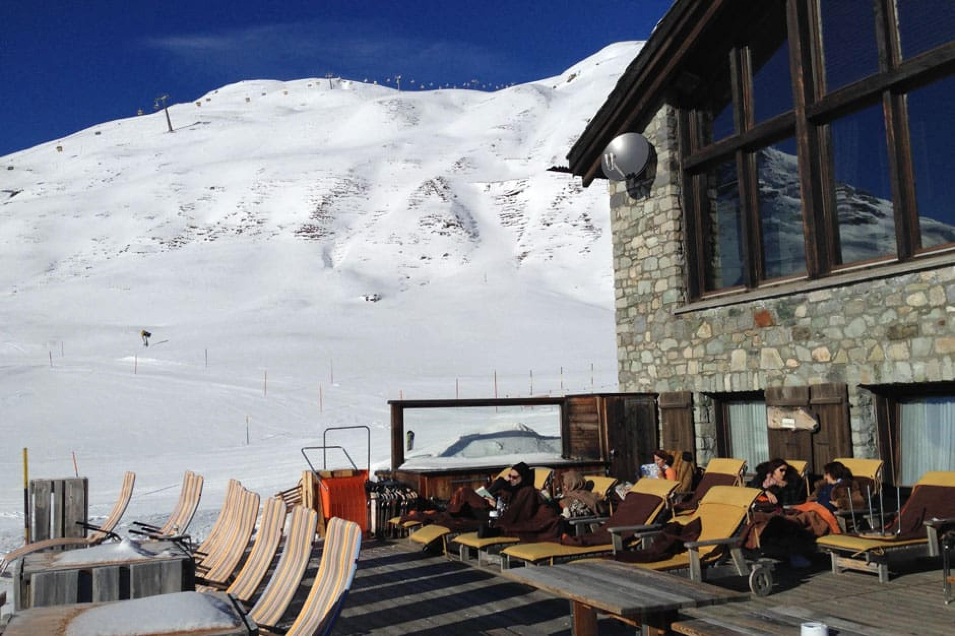 Lounge at Trutz Hütte, Engadin & St. Moritz, Switzerland