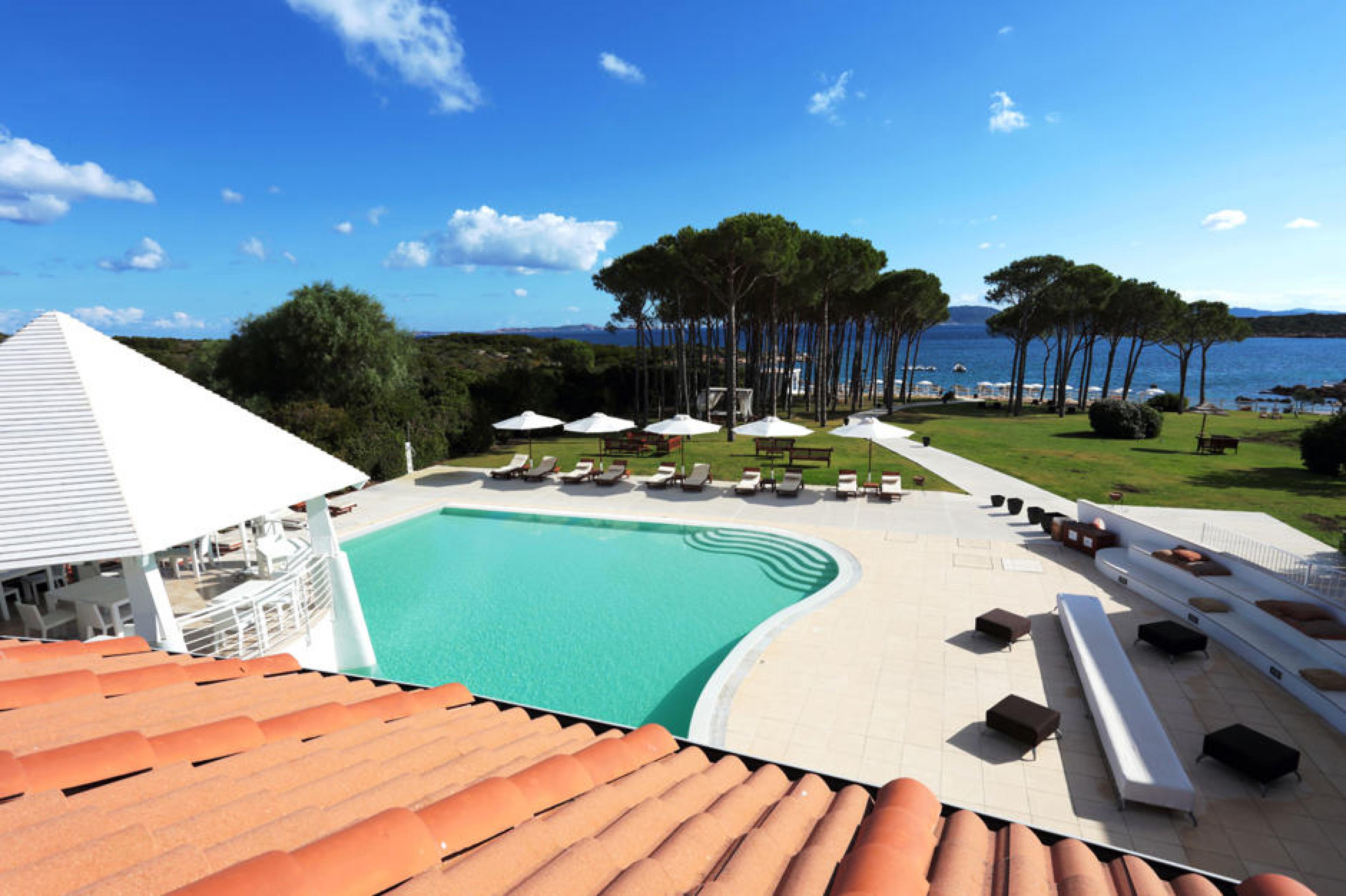 The Pool views at Forte Village Resort, Sardinia, Italy