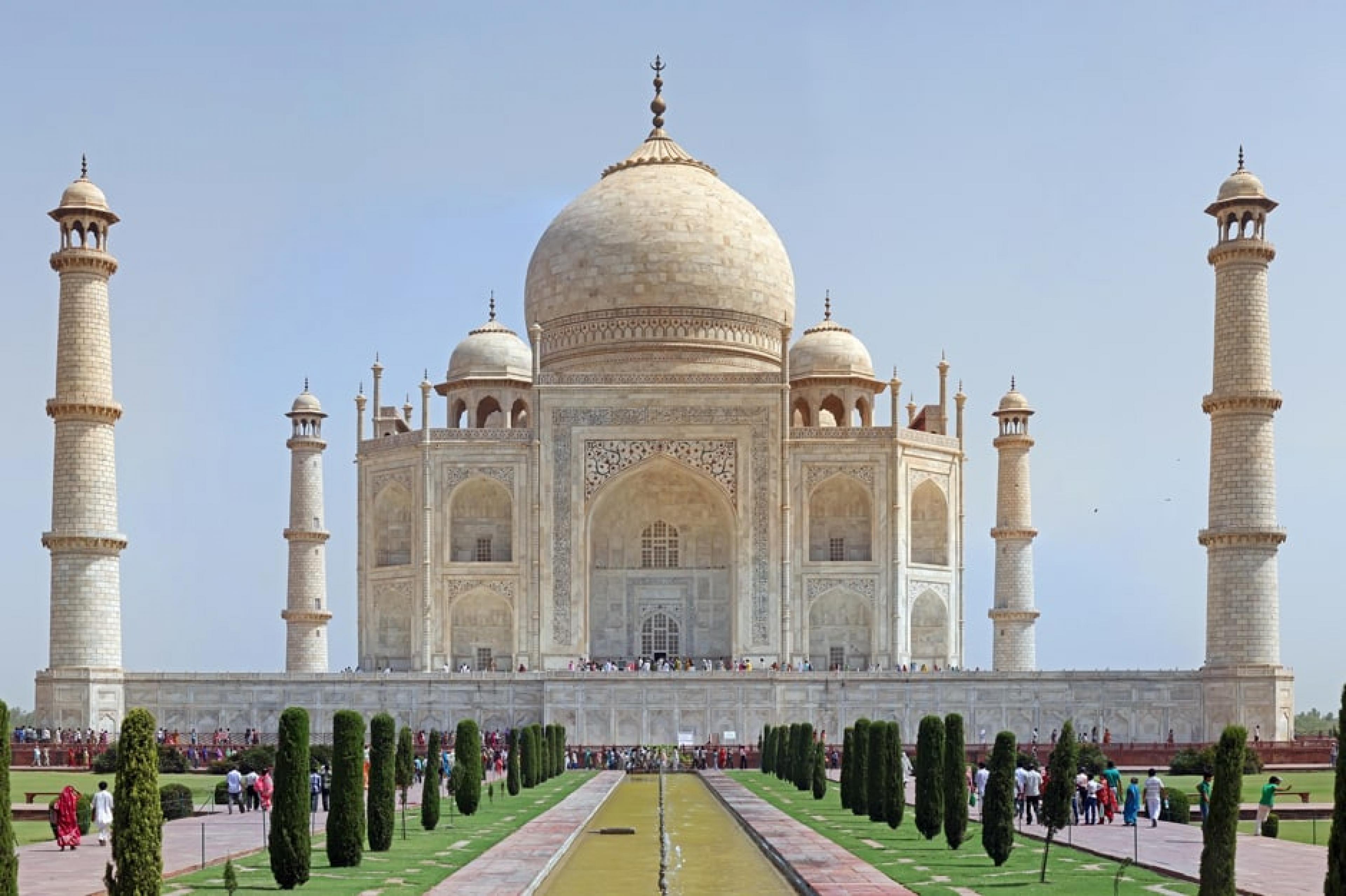 Tajmahal at Taj Mahal , Agra, India - Courtesy Muhammad Mahdi Karim
