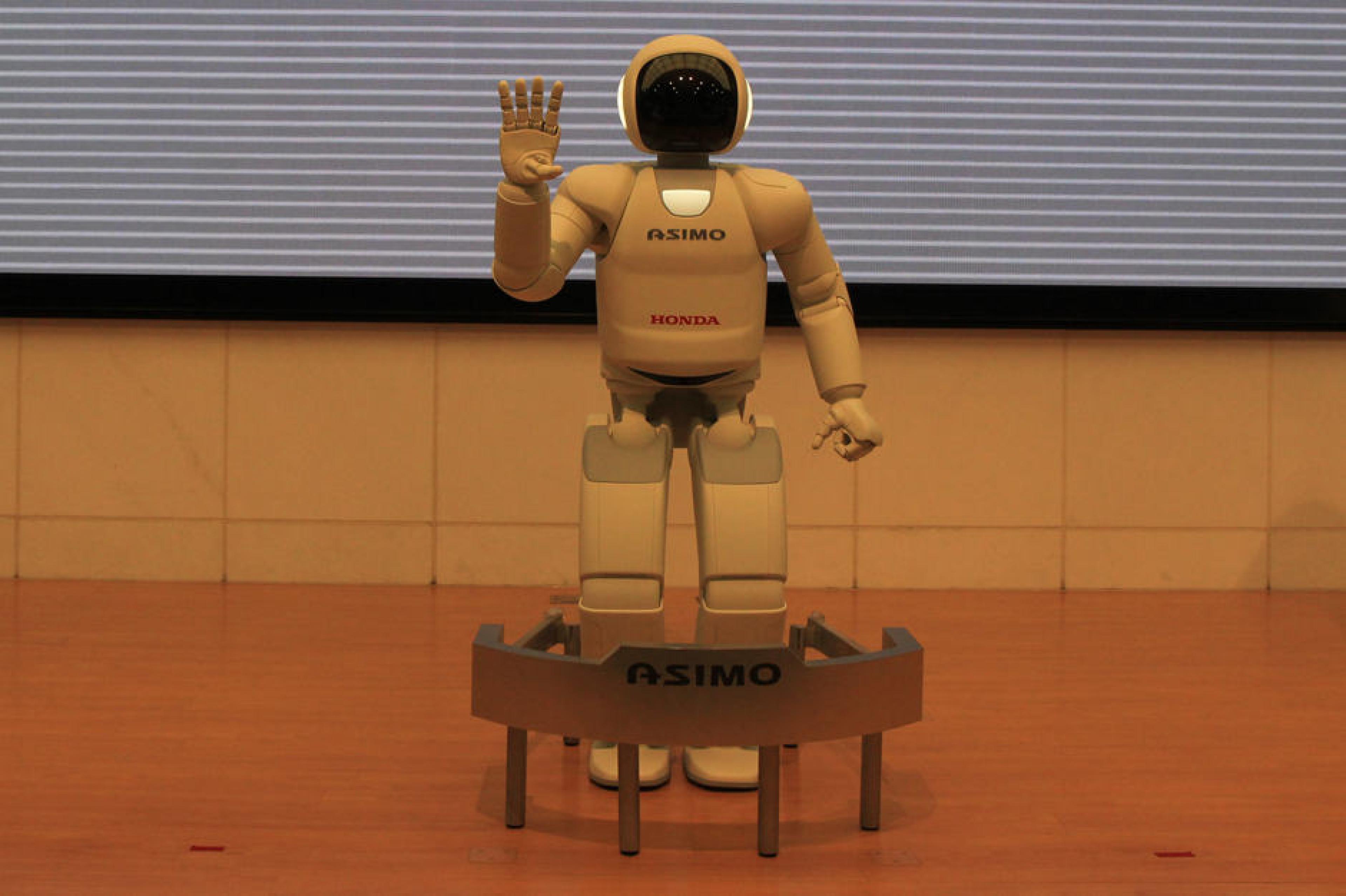 Humanoid Robot - ASIMO the Robot,  Tokyo, Japan