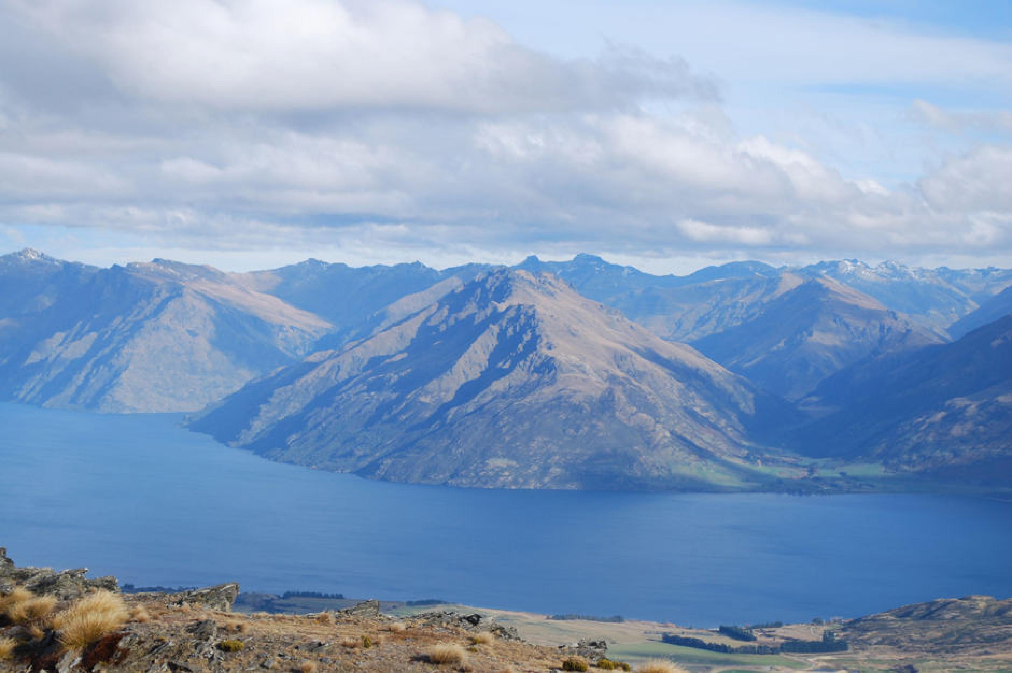 Sea View -Top Hiking , Queenstown, New Zealand, - Courtesy Pure New Zealand