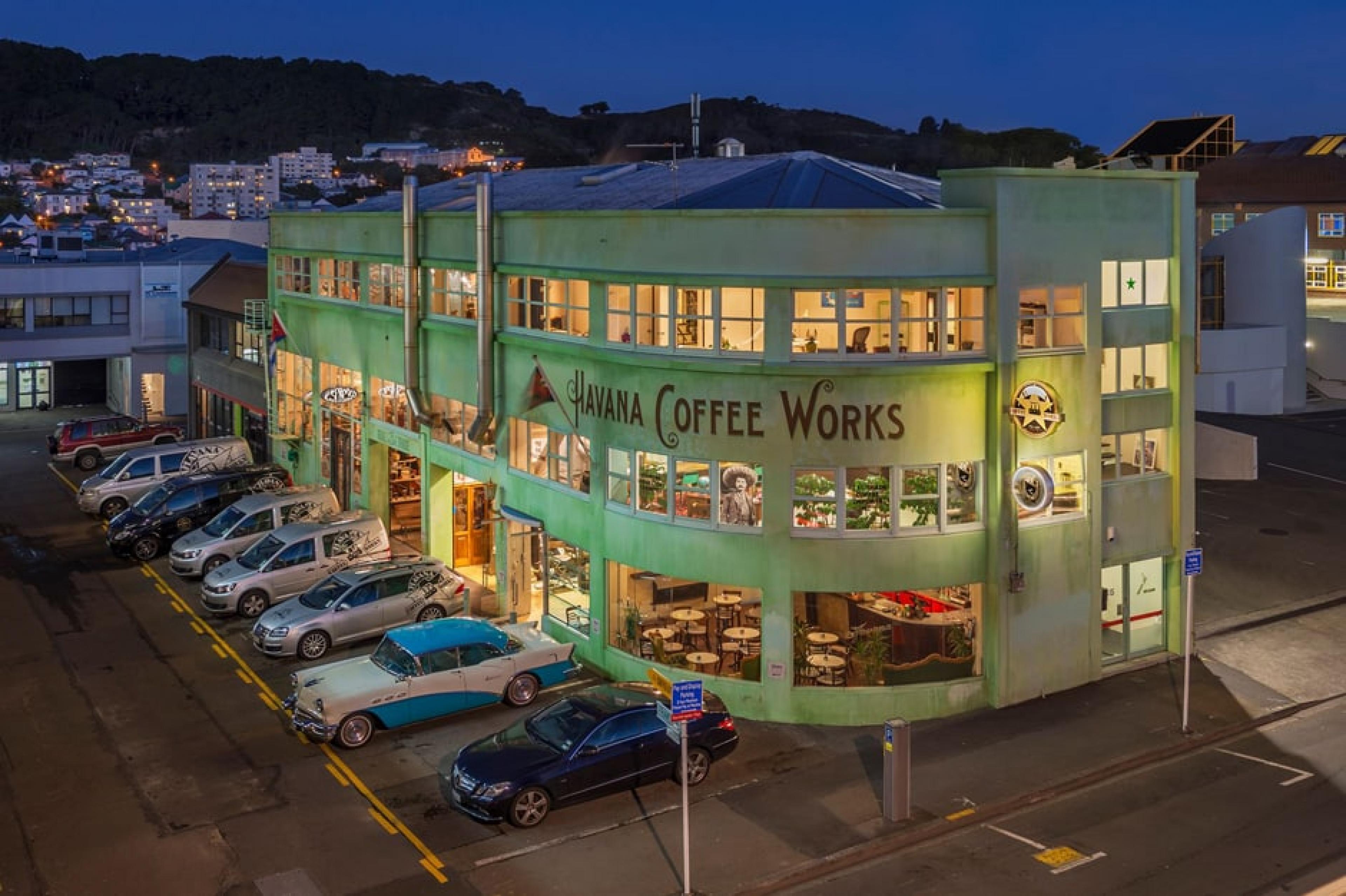 Exterior View - Havana Coffee Works, Wellington & Wairarapa, New Zealand