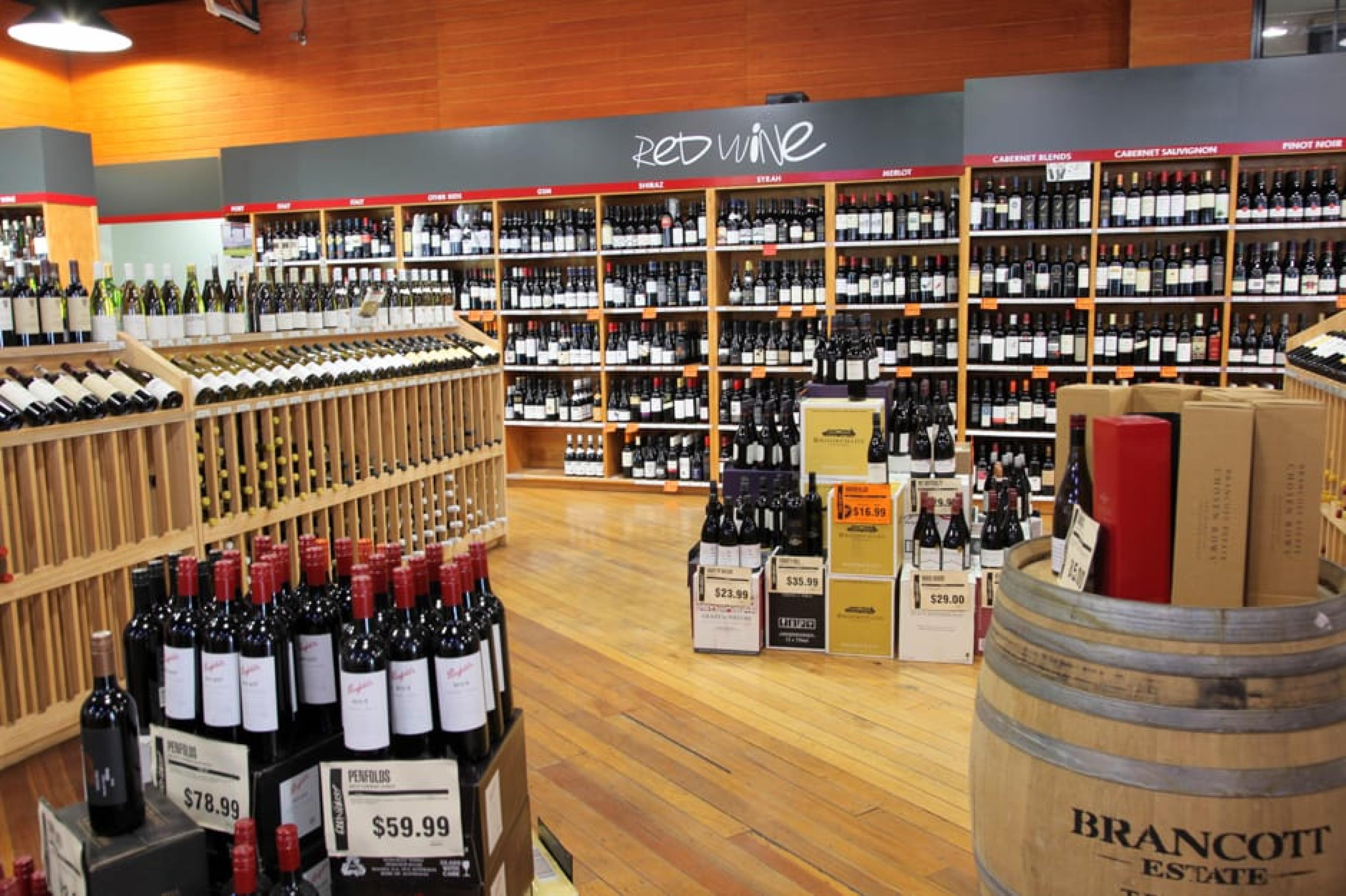 Interior View - Glengarry Wines, Auckland, New Zealand